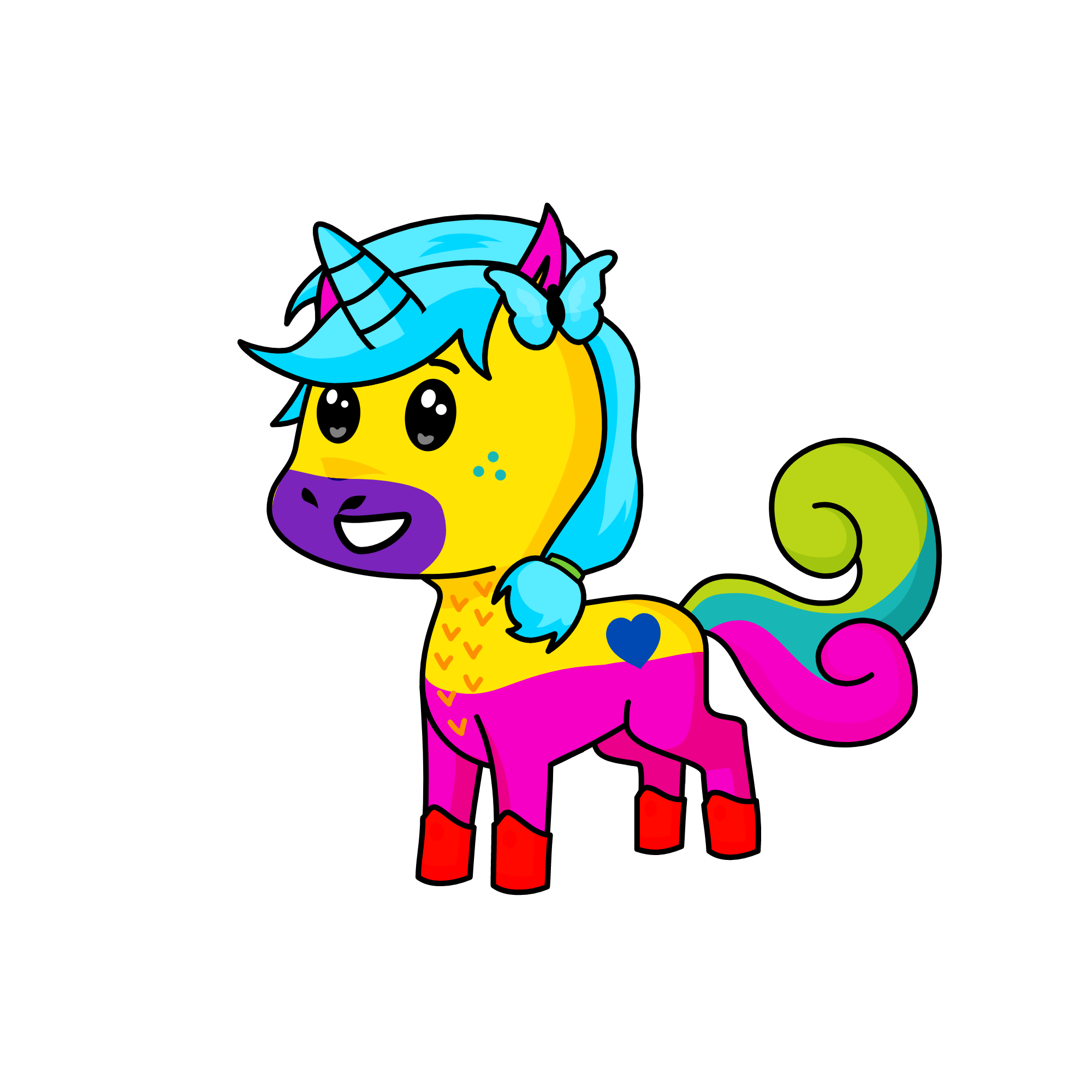 !!, the unicorn