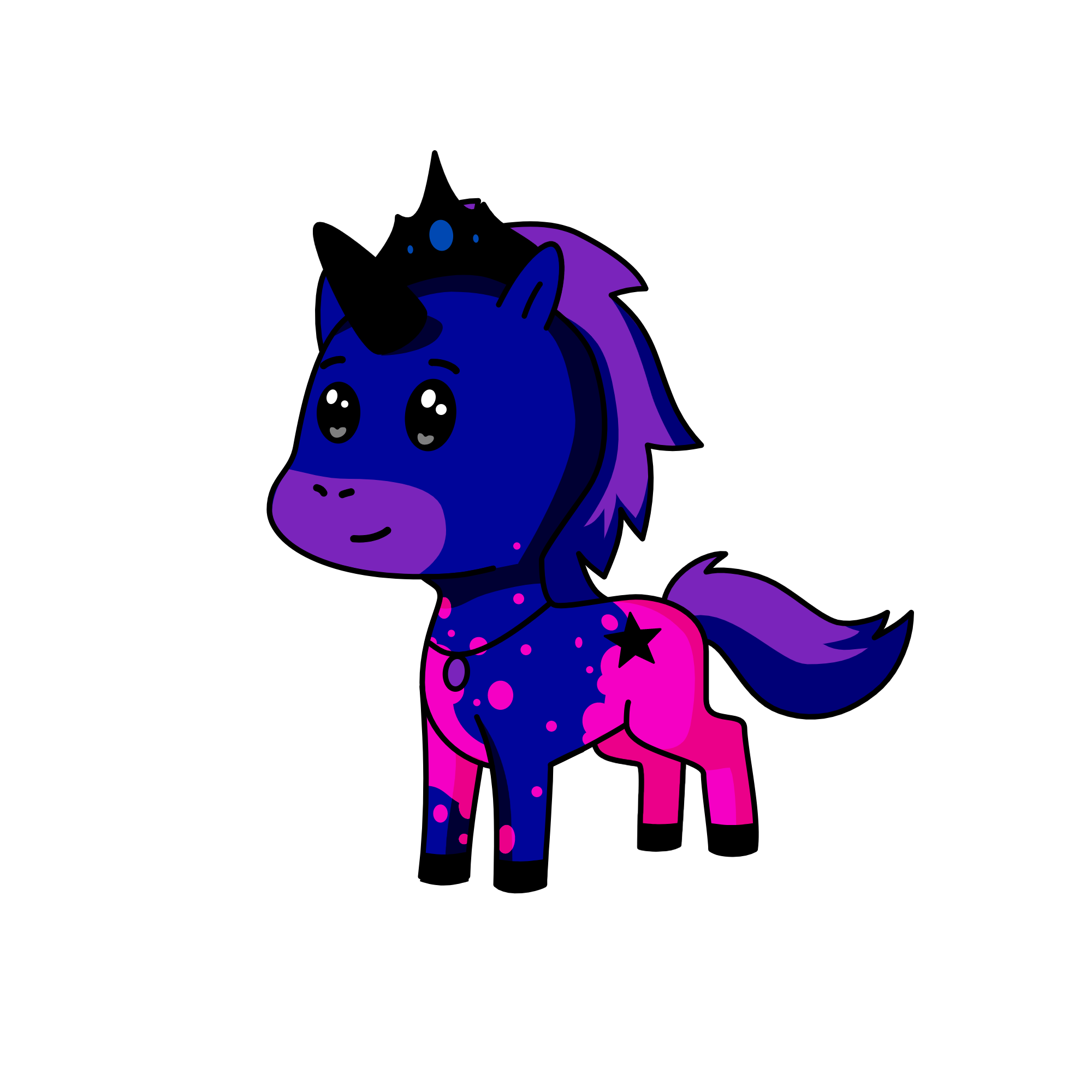 Luna, the unicorn