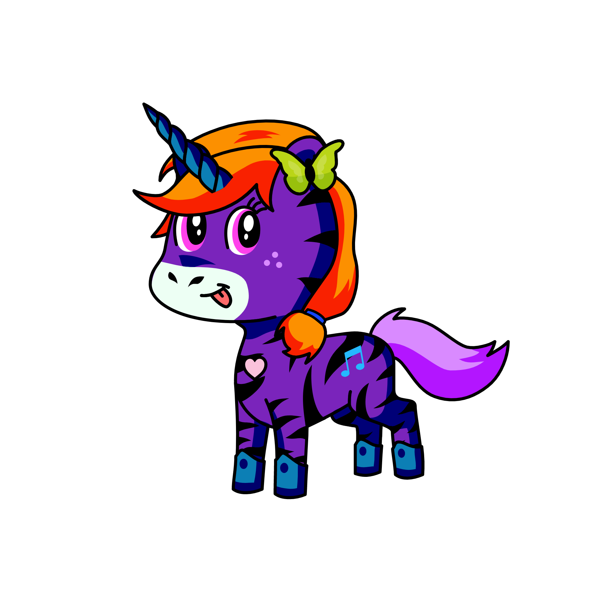 Aisha, the unicorn