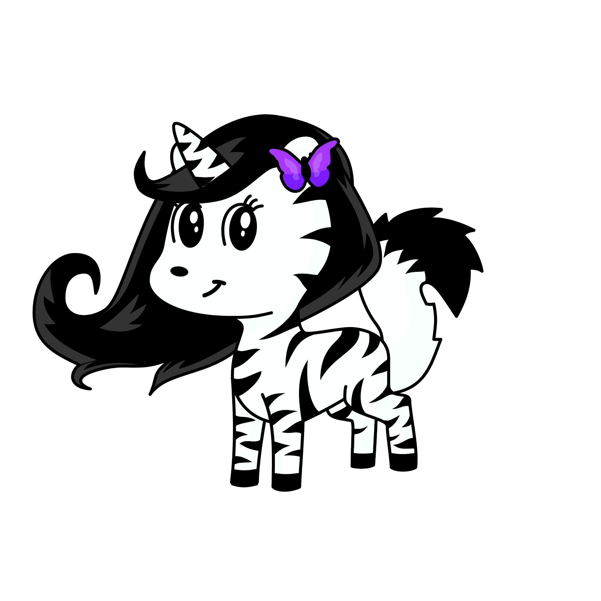 zizzy from piggy🦓, the unicorn