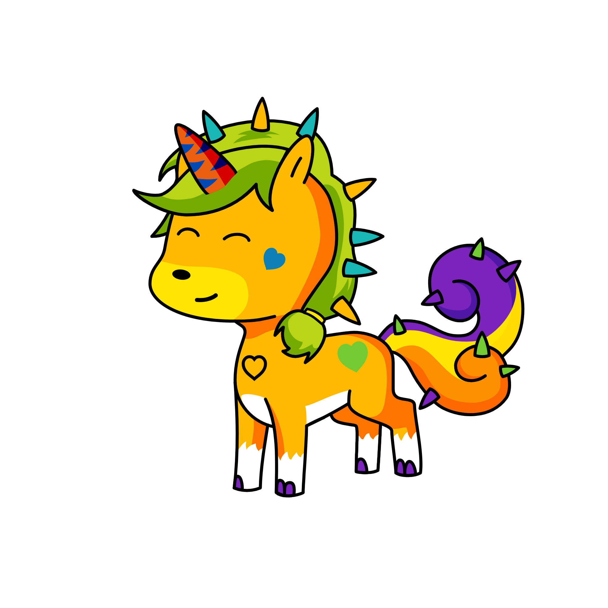 funk7, the unicorn