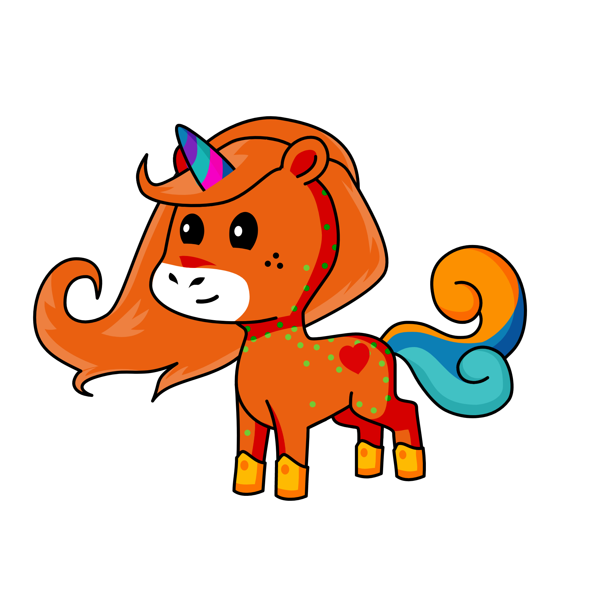 dddd, the unicorn