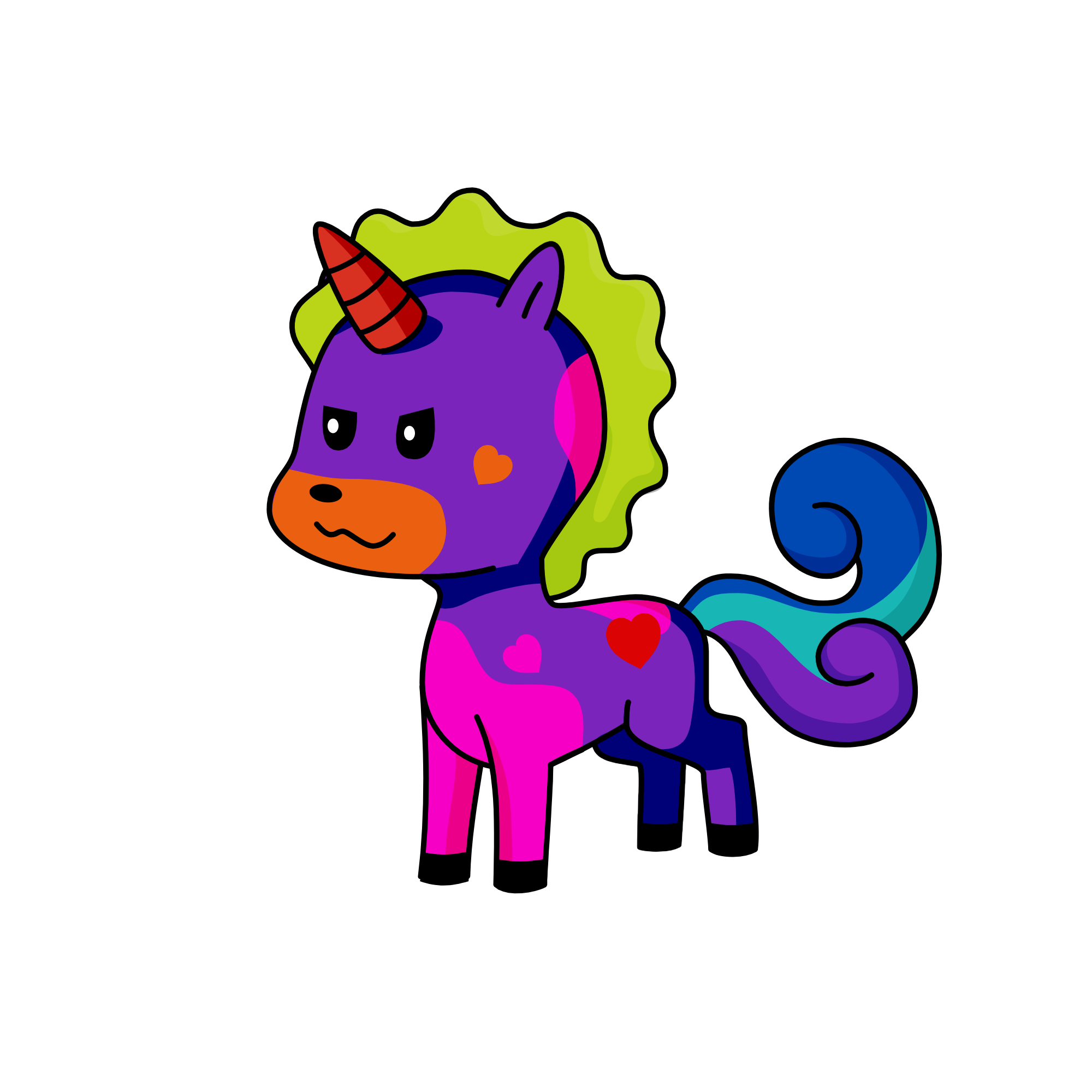 eee, the unicorn