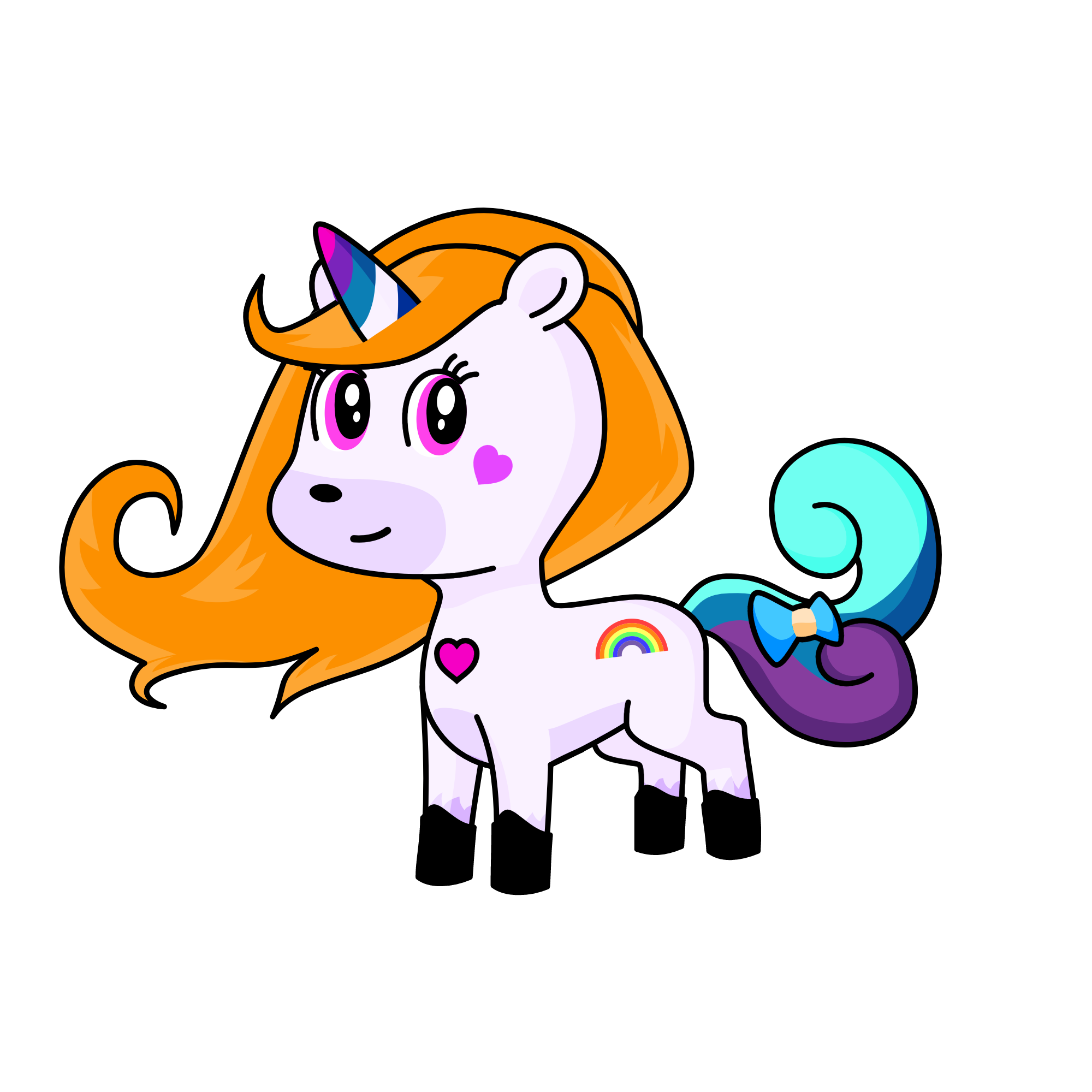 Diamond, the unicorn