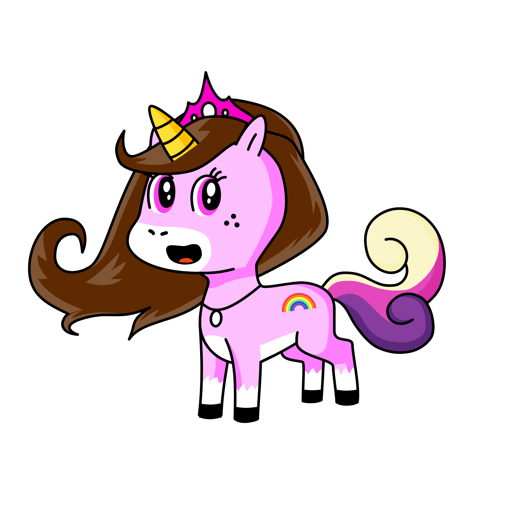 Nochecita, the unicorn
