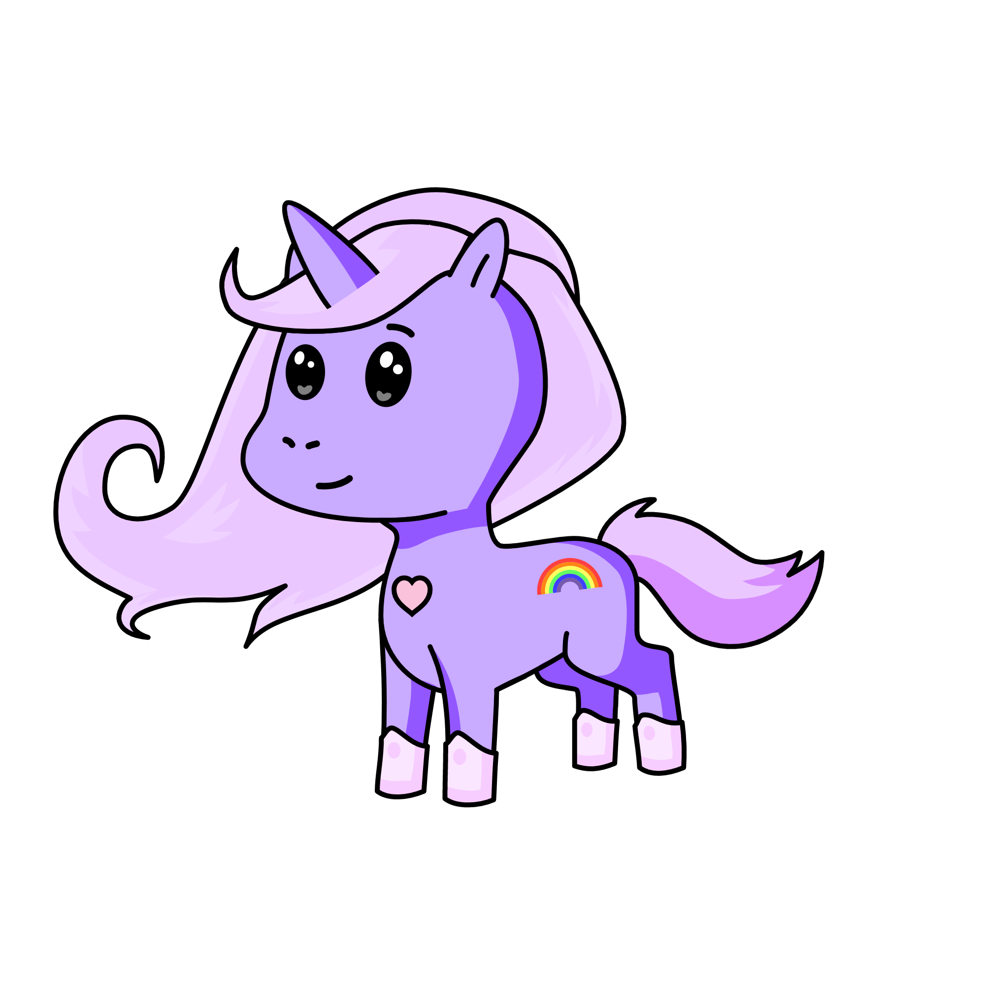 purplepie, the unicorn