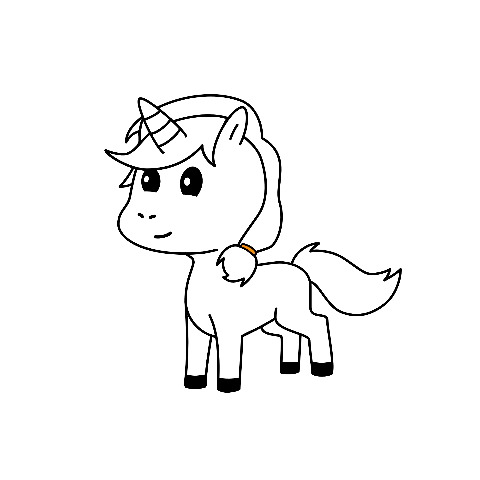 Blanquita, the unicorn
