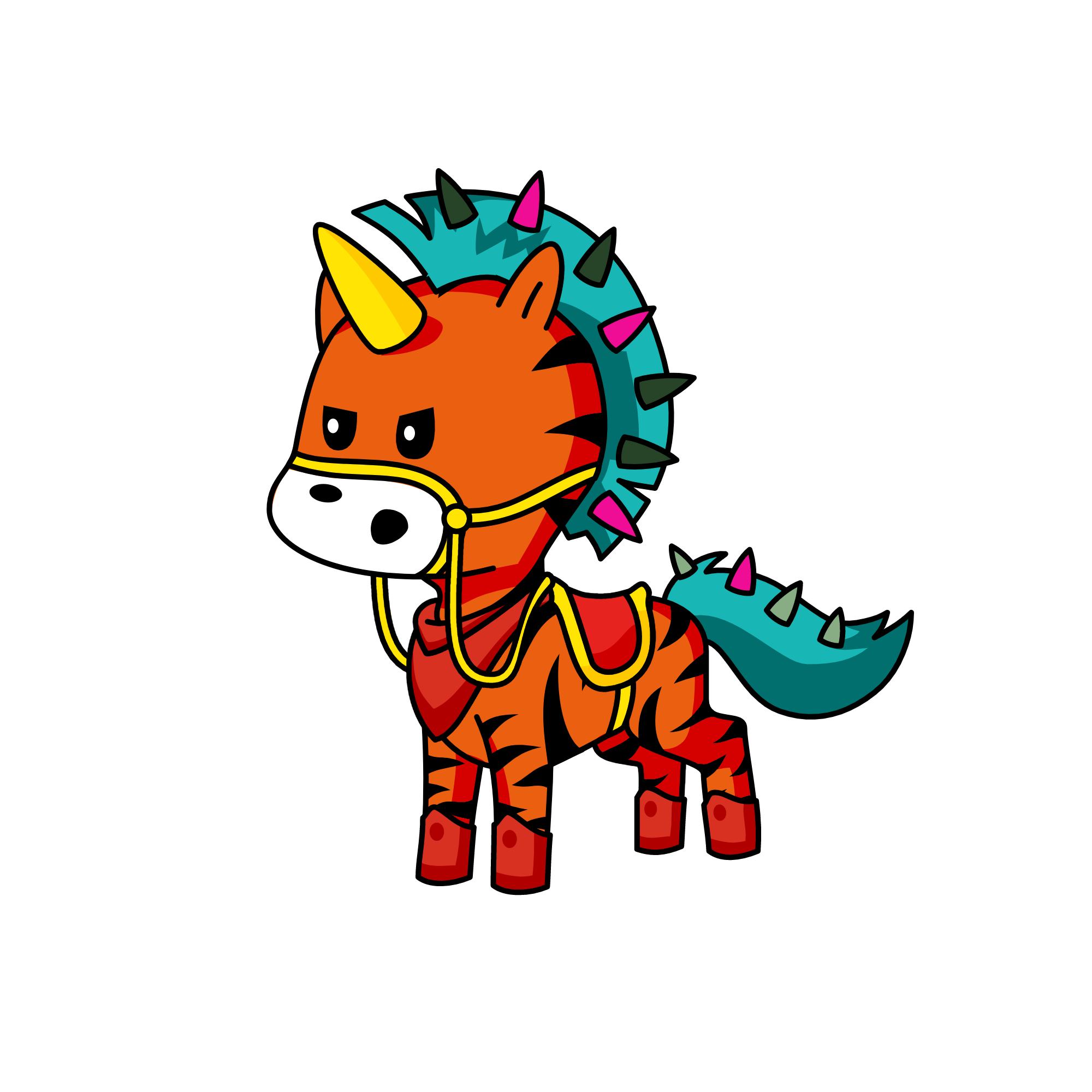 worriar prince, the unicorn