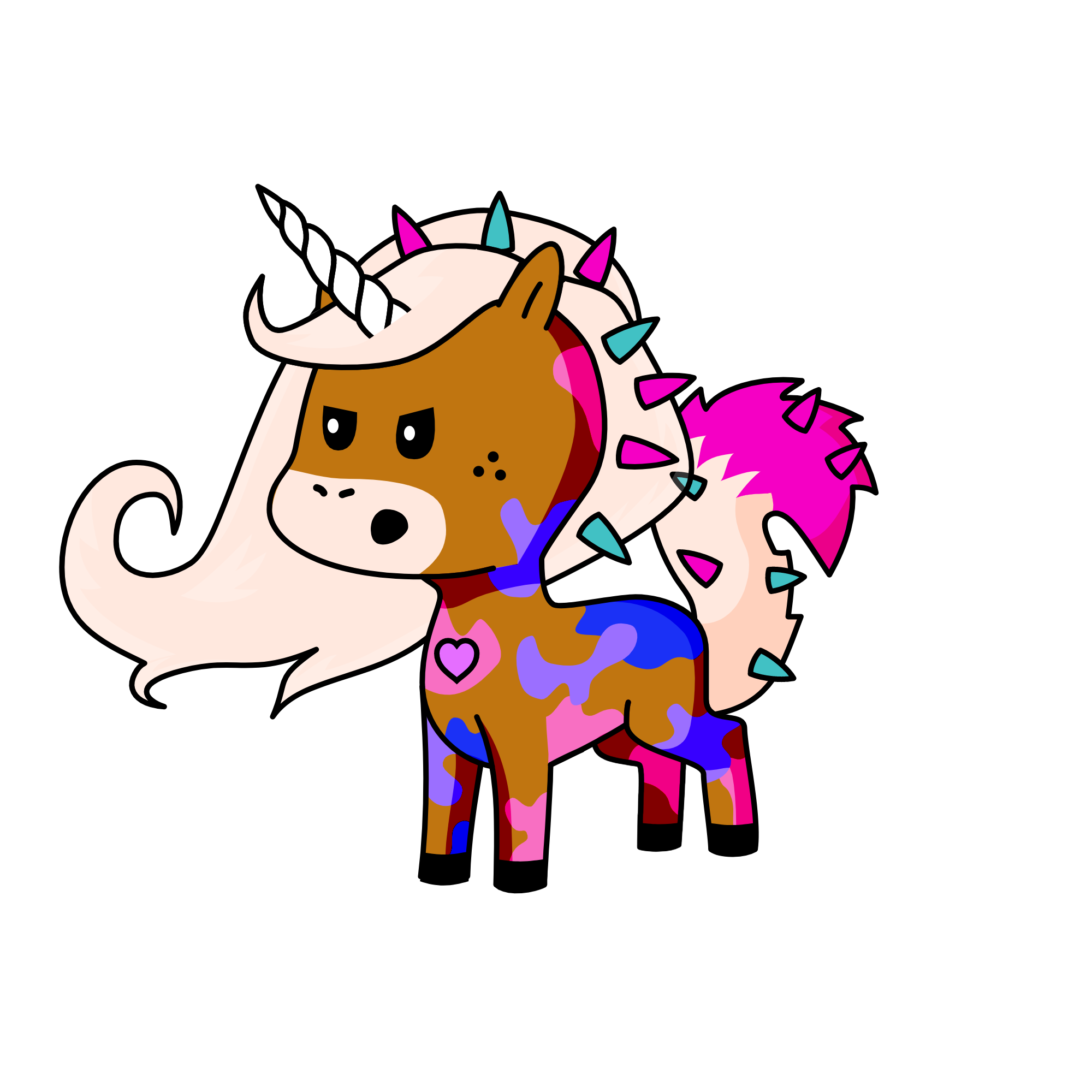Marshmellow, the unicorn
