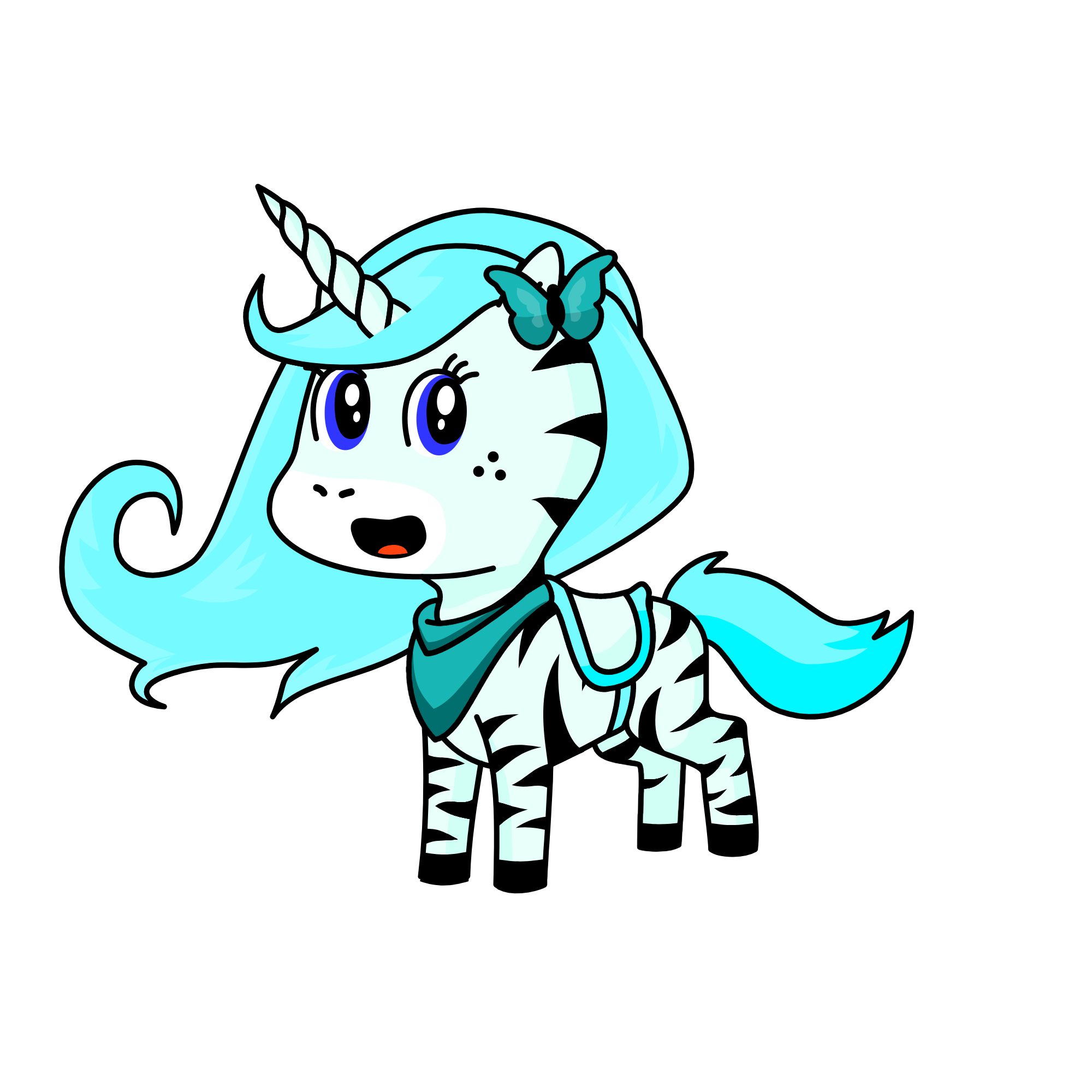 Sky, the unicorn