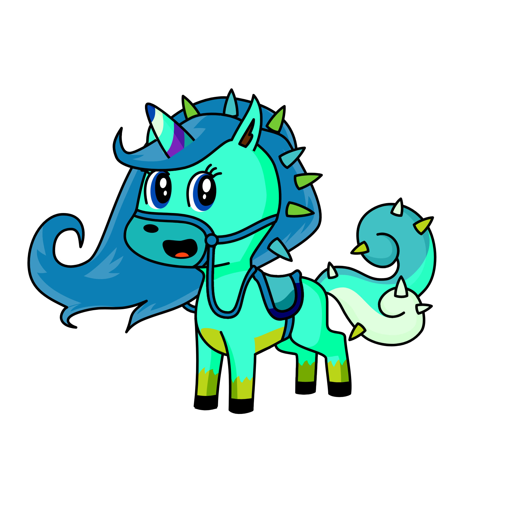 Ice cream, the unicorn