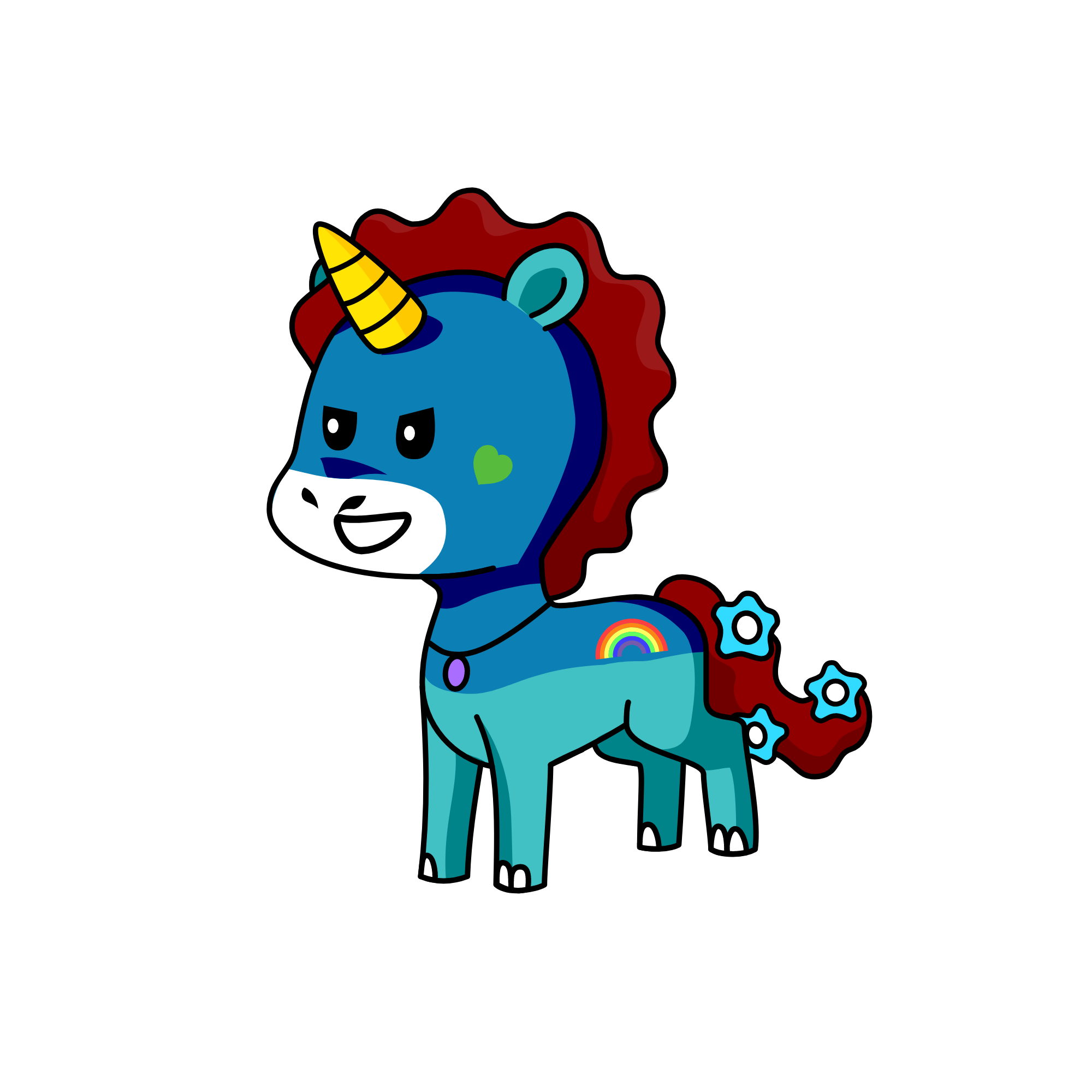 Noche, the unicorn