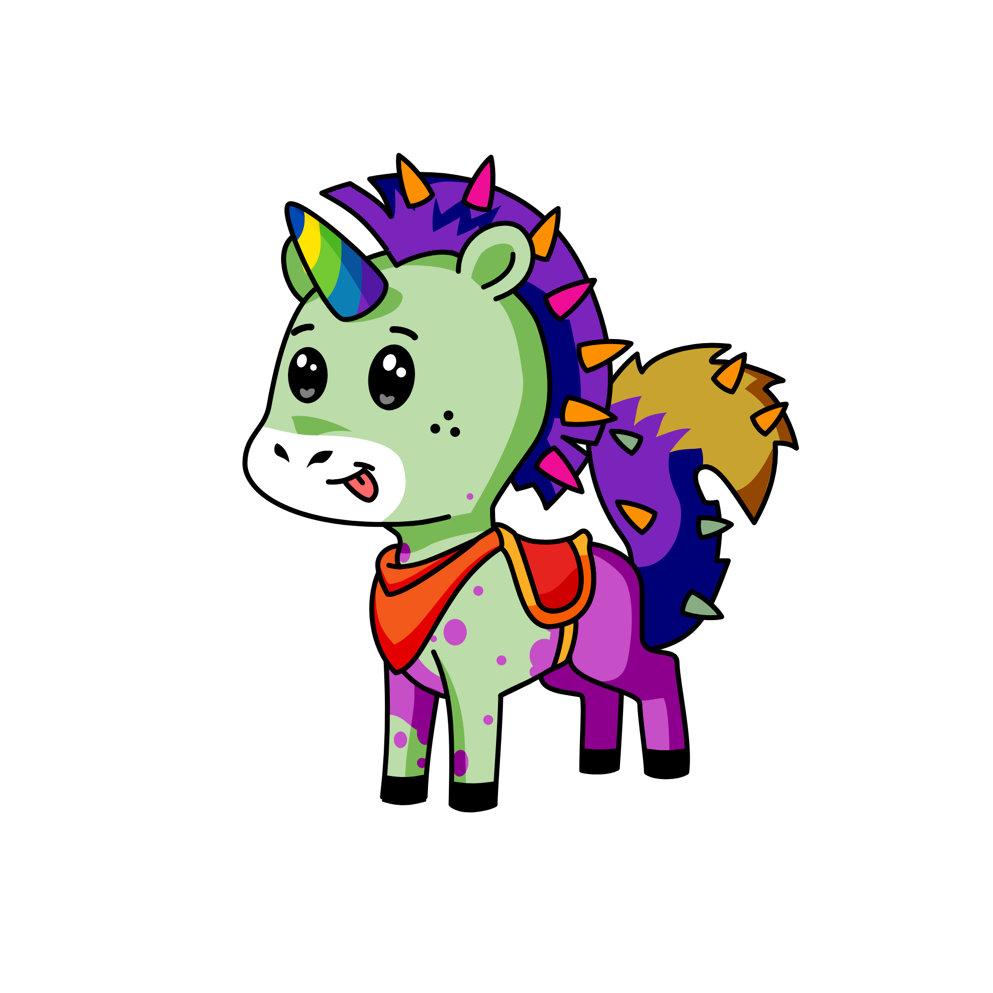 malek, the unicorn