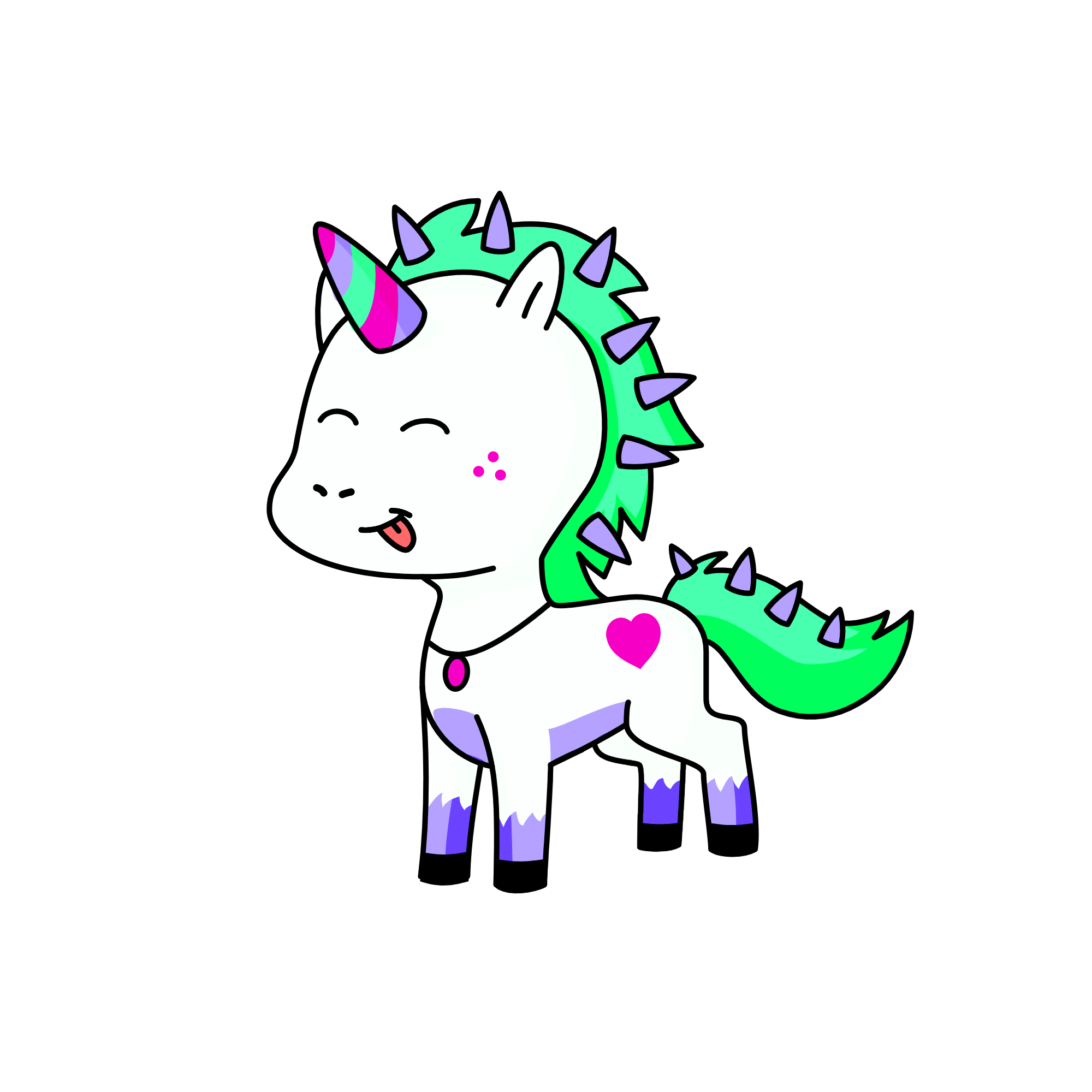 violet ash, the unicorn
