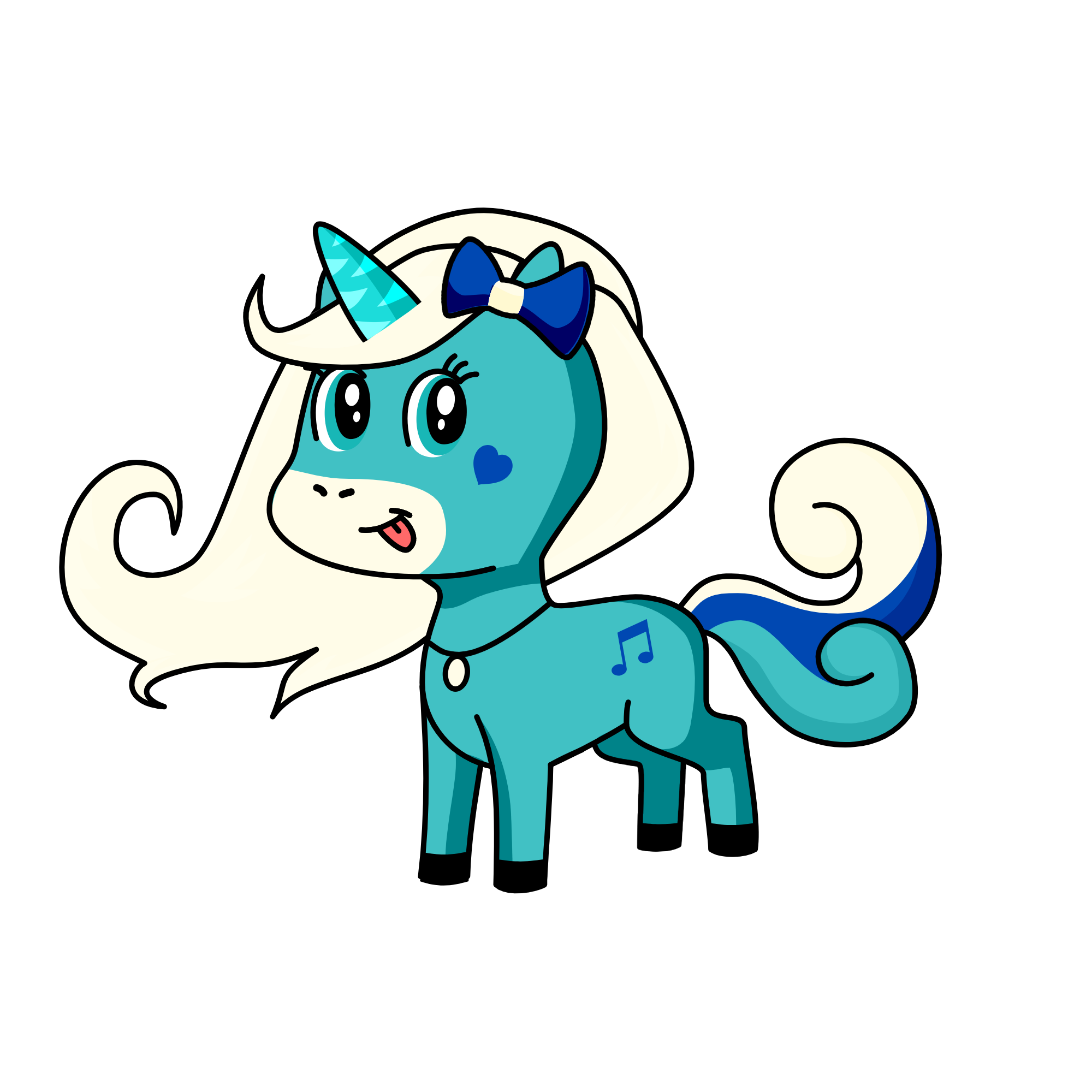 MUSICALLY, the unicorn