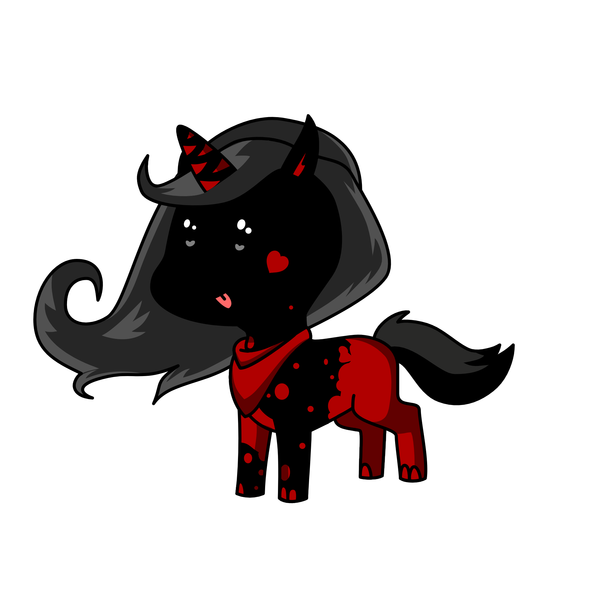 cute nightmare, the unicorn