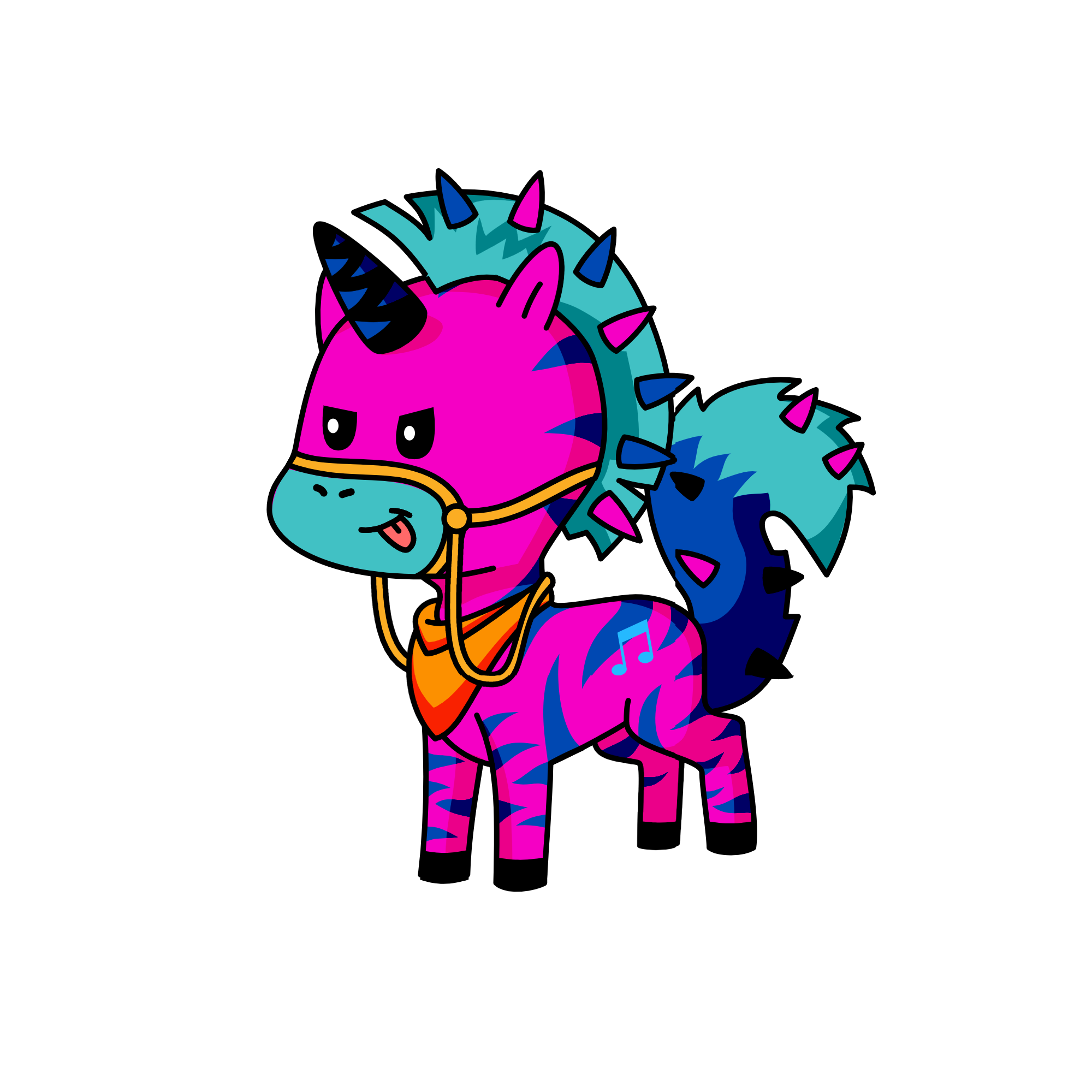 Music Lover, the unicorn