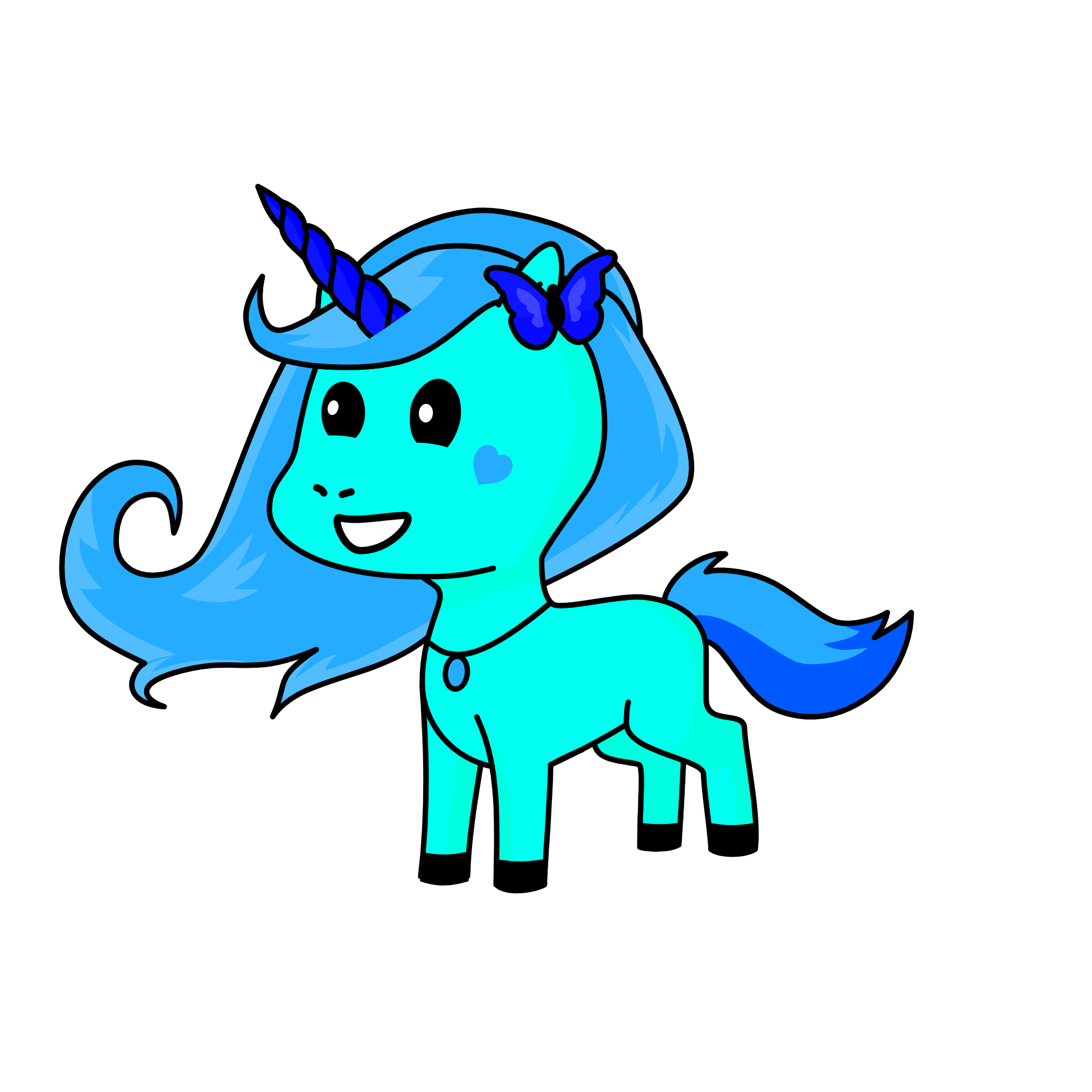 Ice, the unicorn