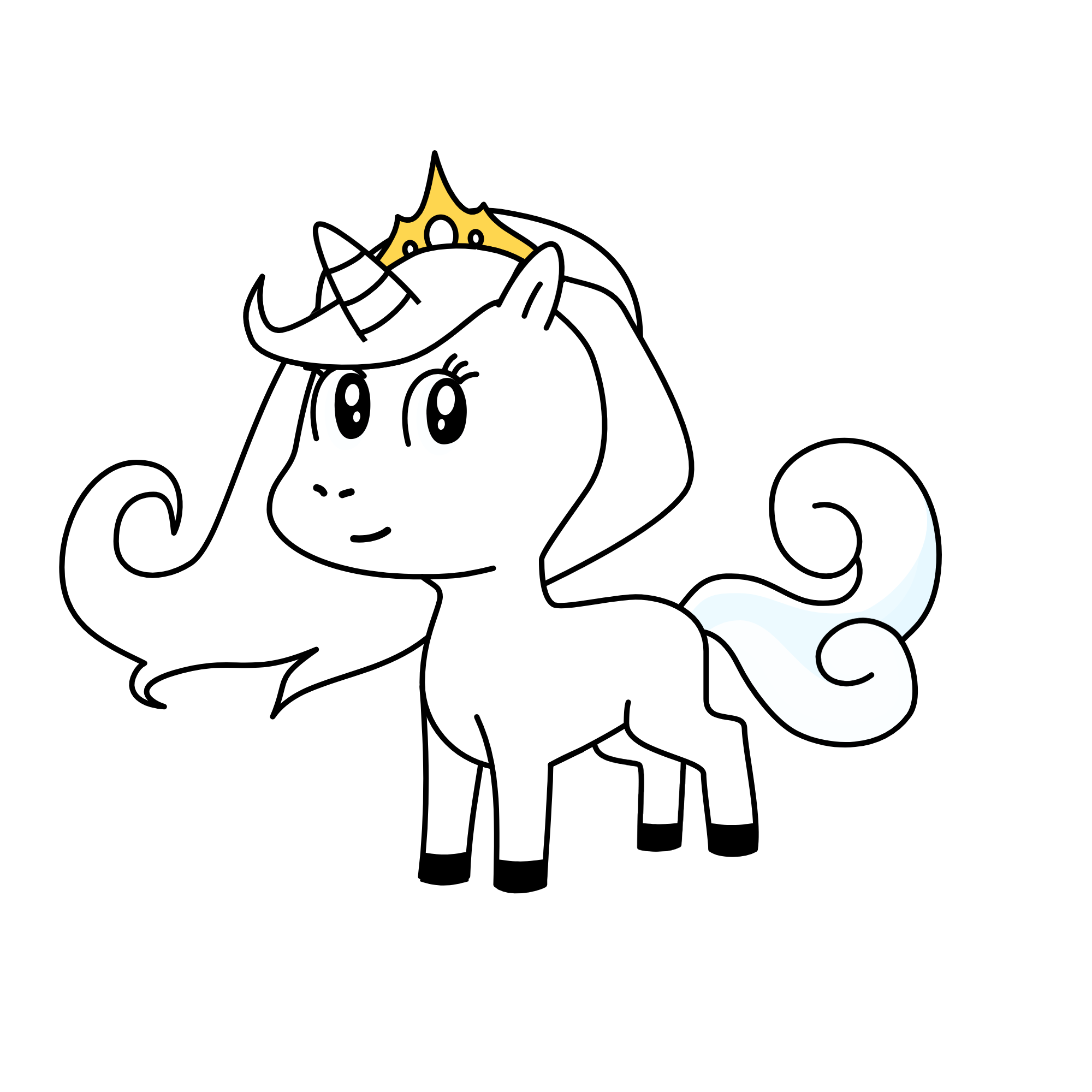 Tiara, the unicorn