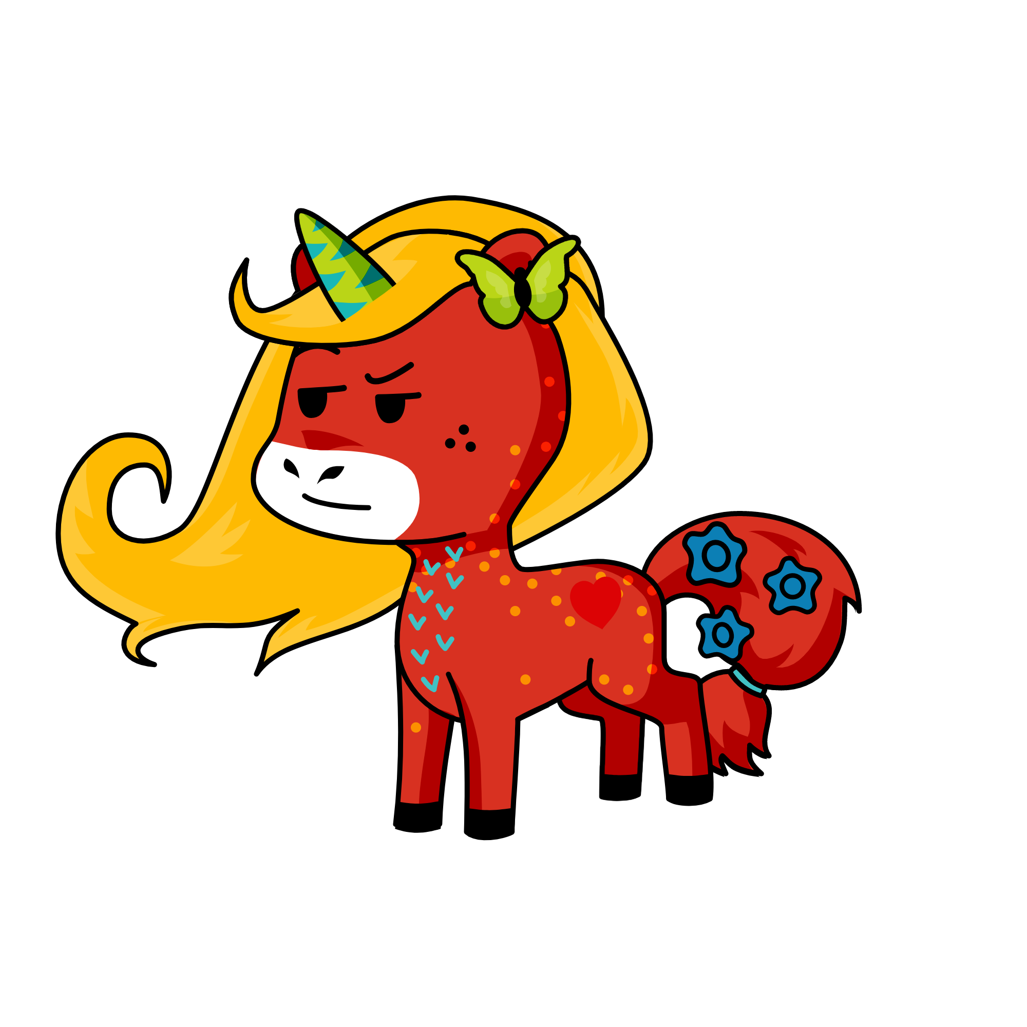 sun shine, the unicorn