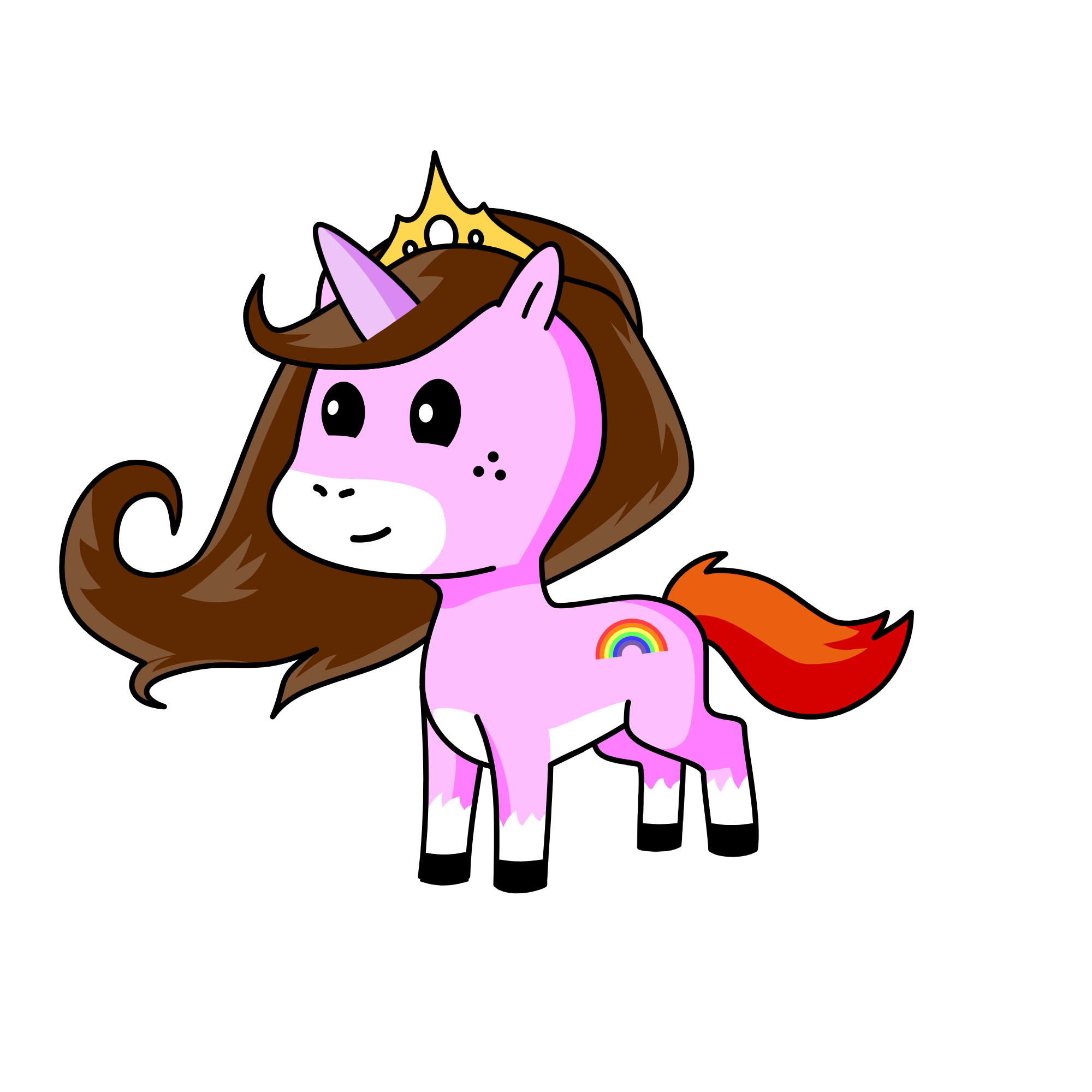 princess, the unicorn