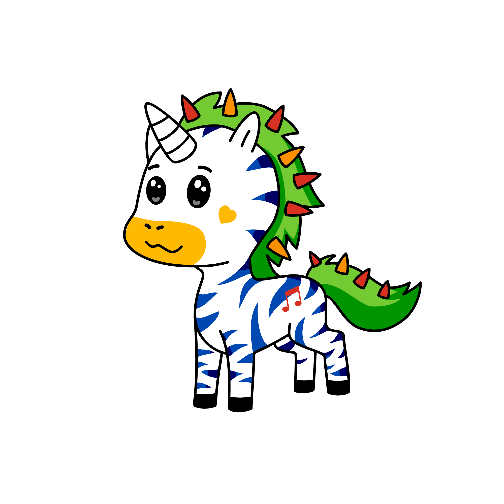 Spikiecorn, the unicorn