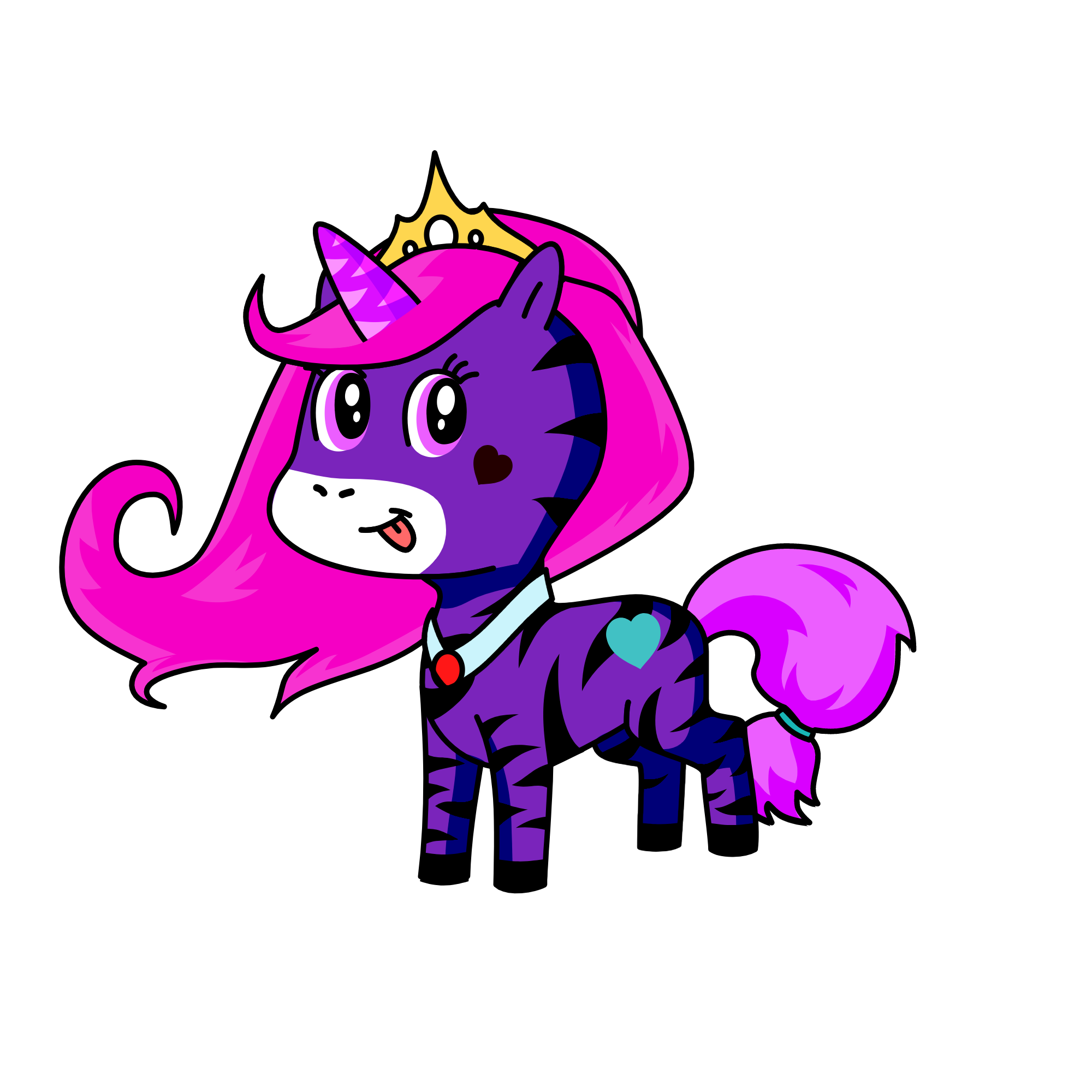 RAINBOW, the unicorn