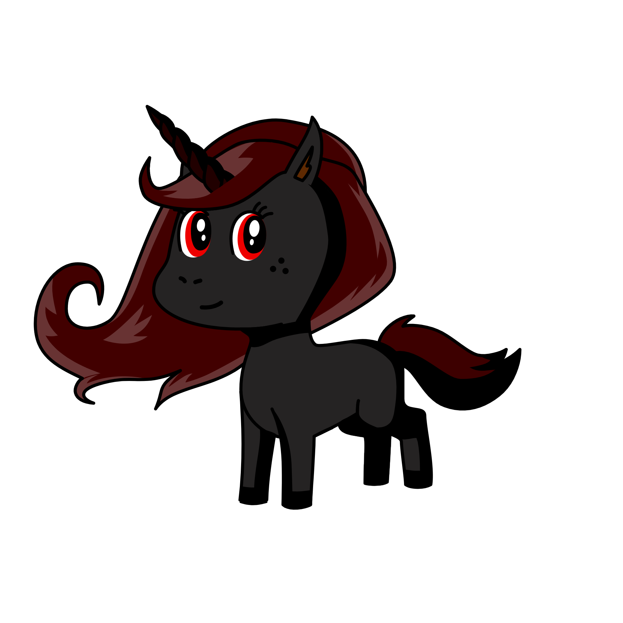 Quilliaria, evil unicorn leader, the unicorn