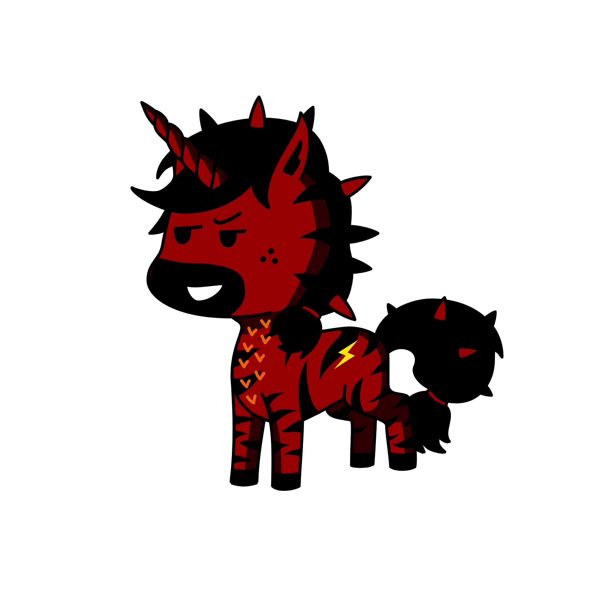 devil, the unicorn