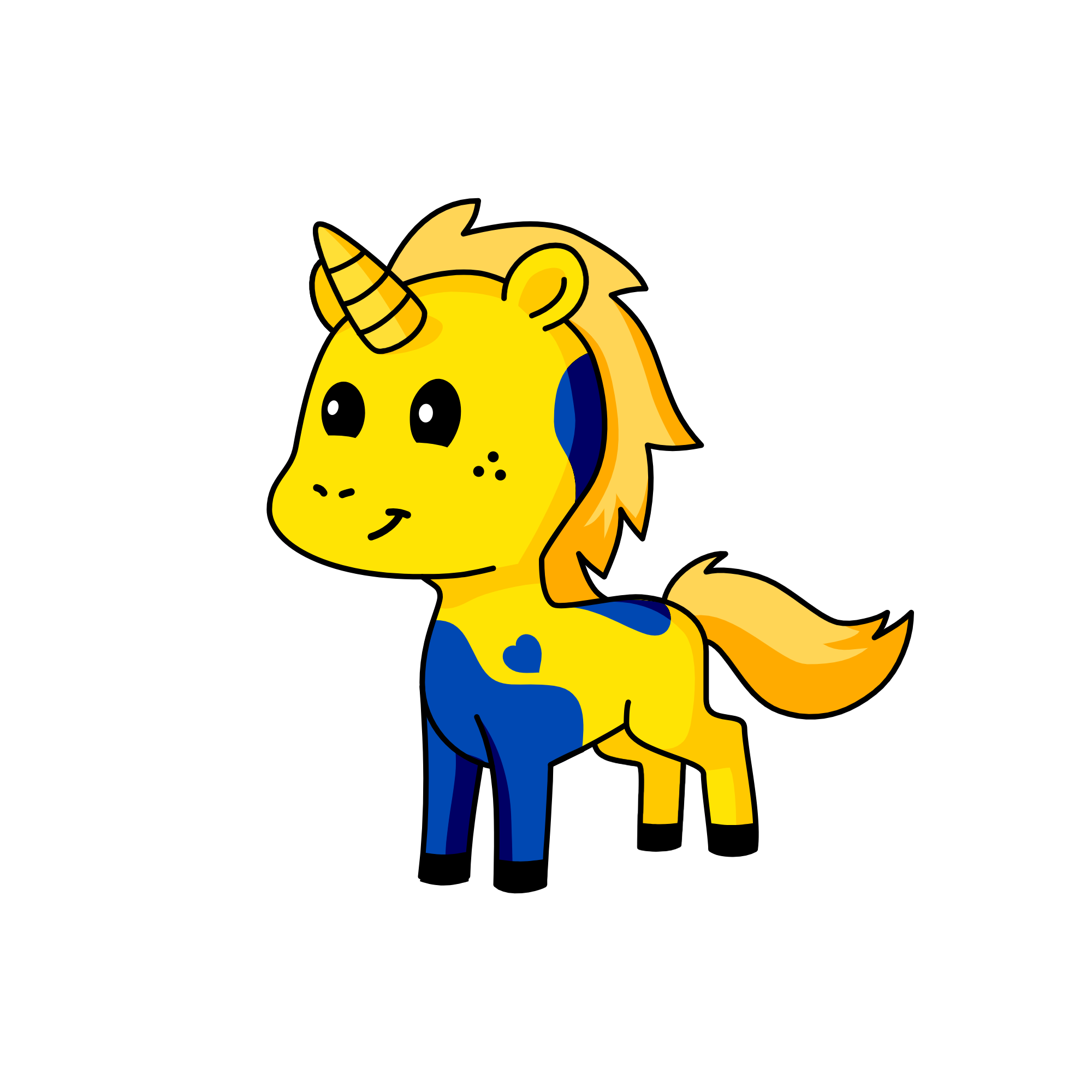 Roblox noob, the unicorn