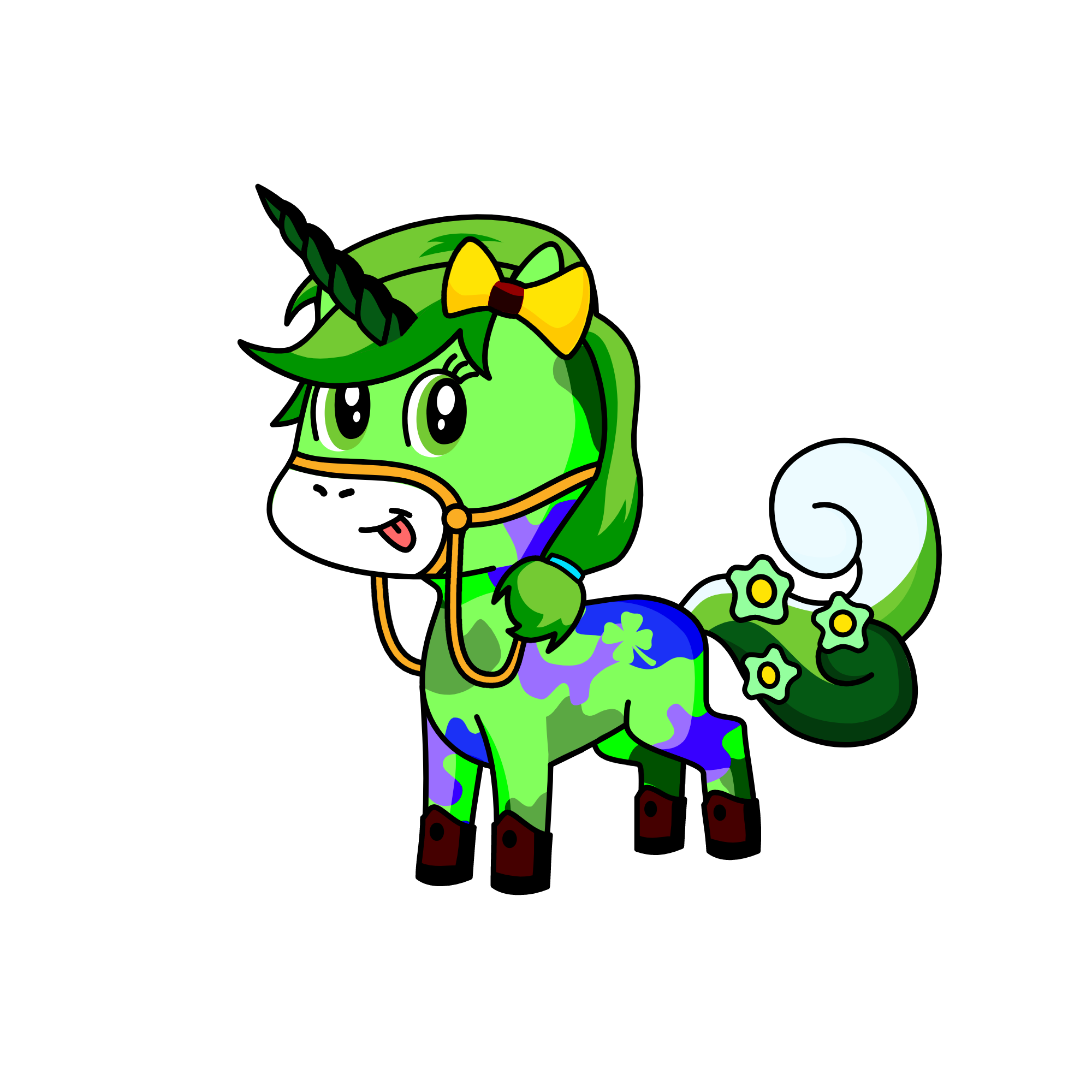 🍀 🌲💚 𝓕𝓔𝓡𝓝 💚🌲🍀, the unicorn