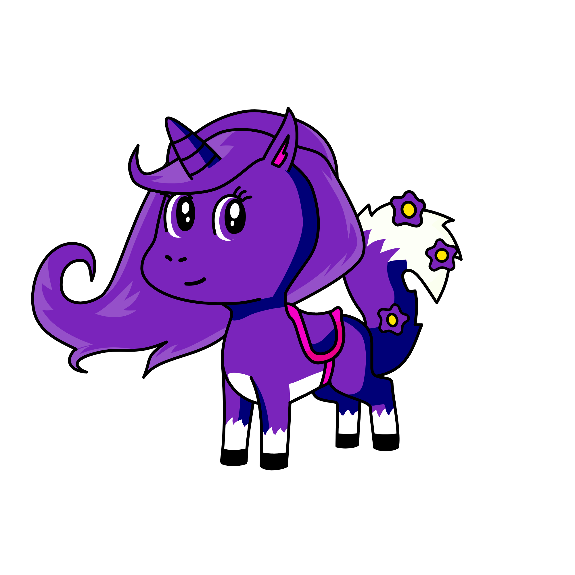Moon, the unicorn