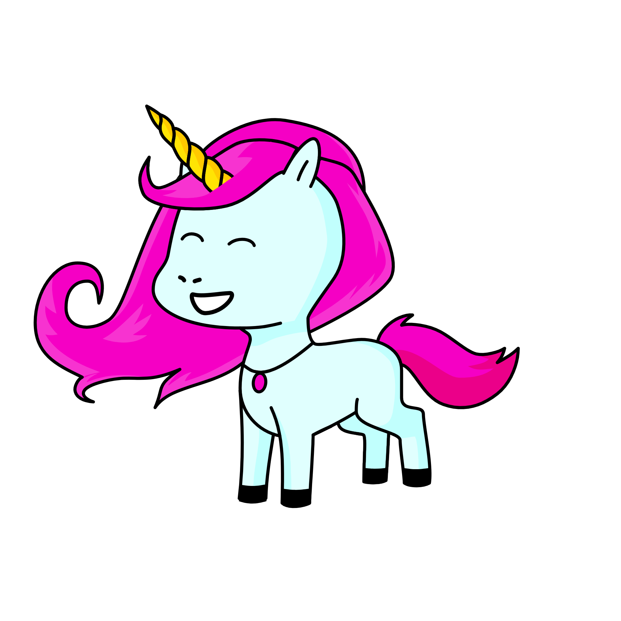 Dazzle, the unicorn