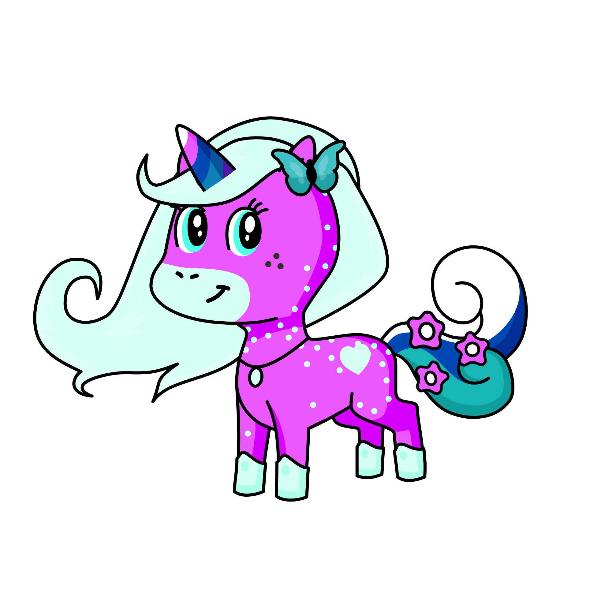 CUPCORN, the unicorn