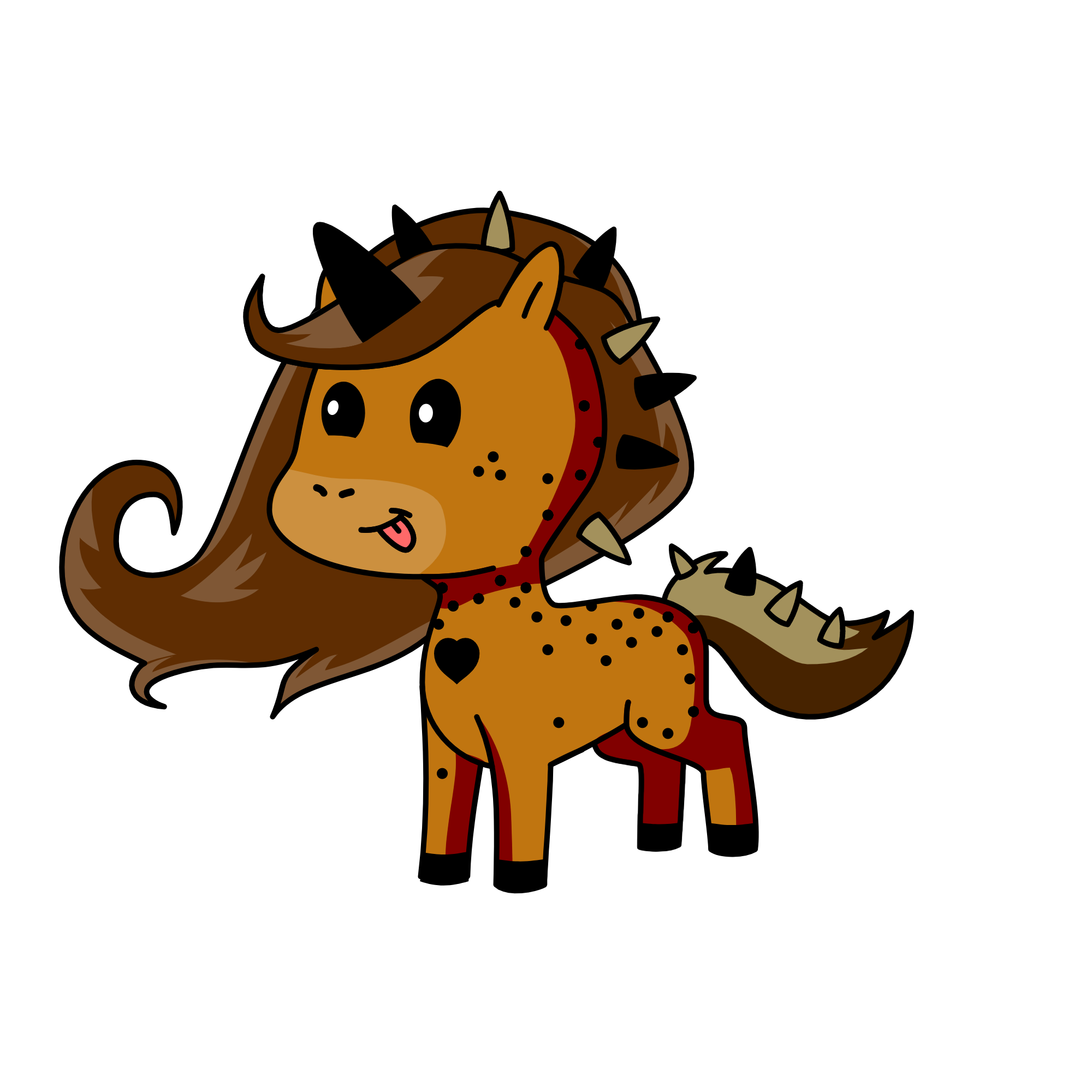 CHOCOLATECORN, the unicorn