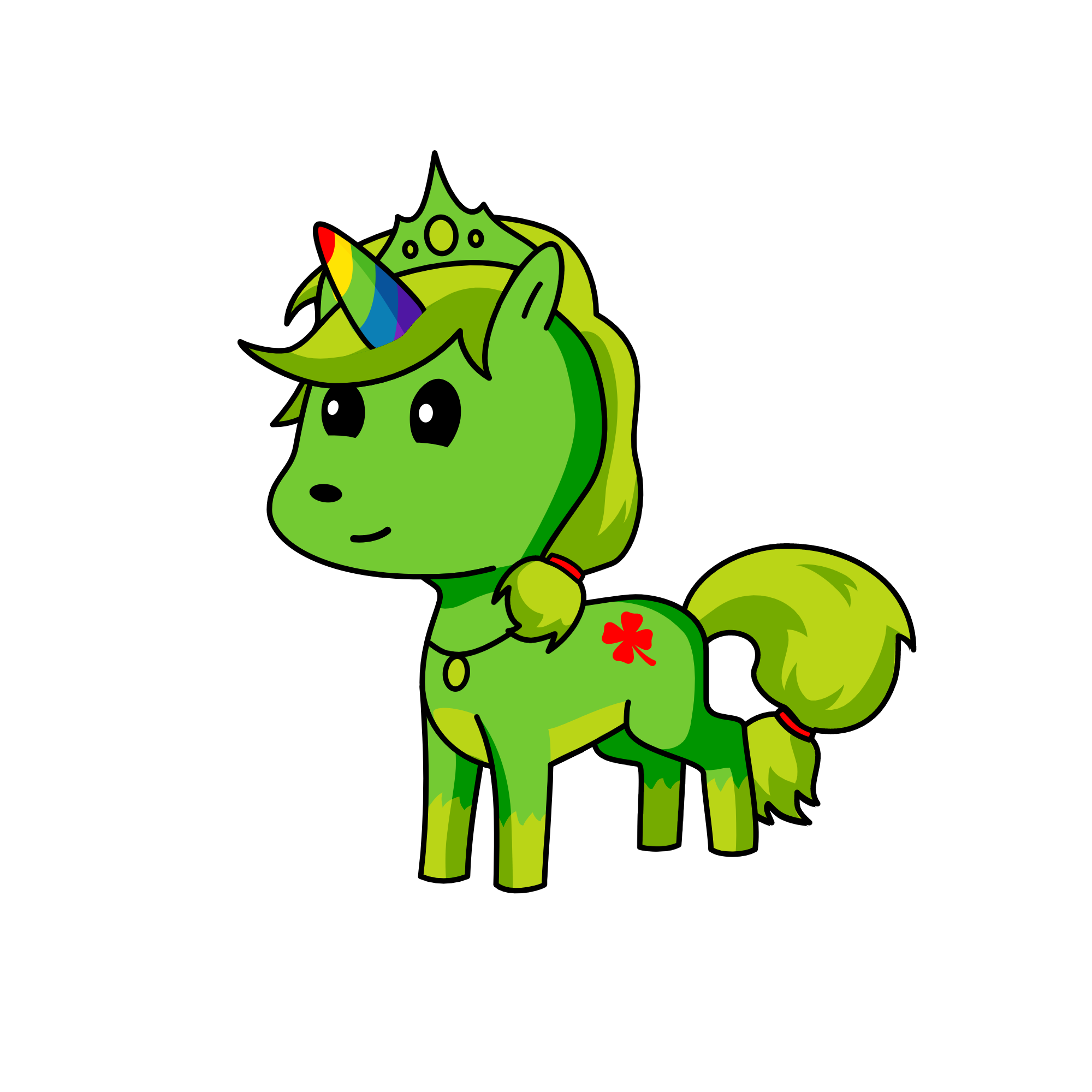 Queen of the forist, the unicorn