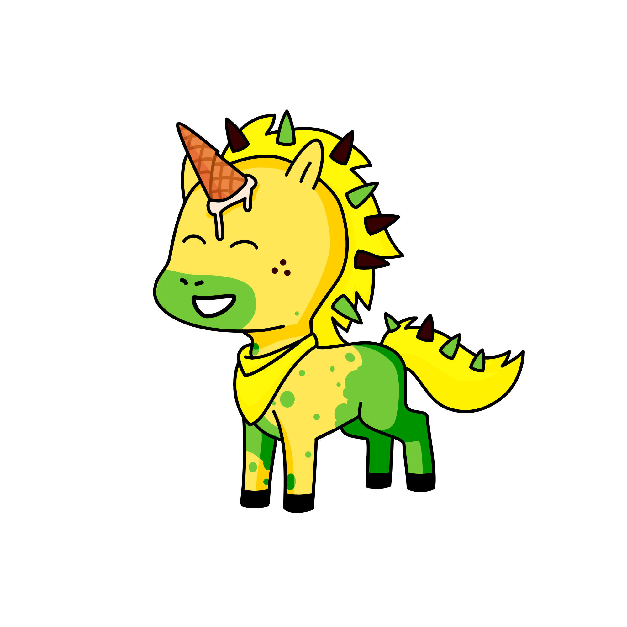 Banana, the unicorn