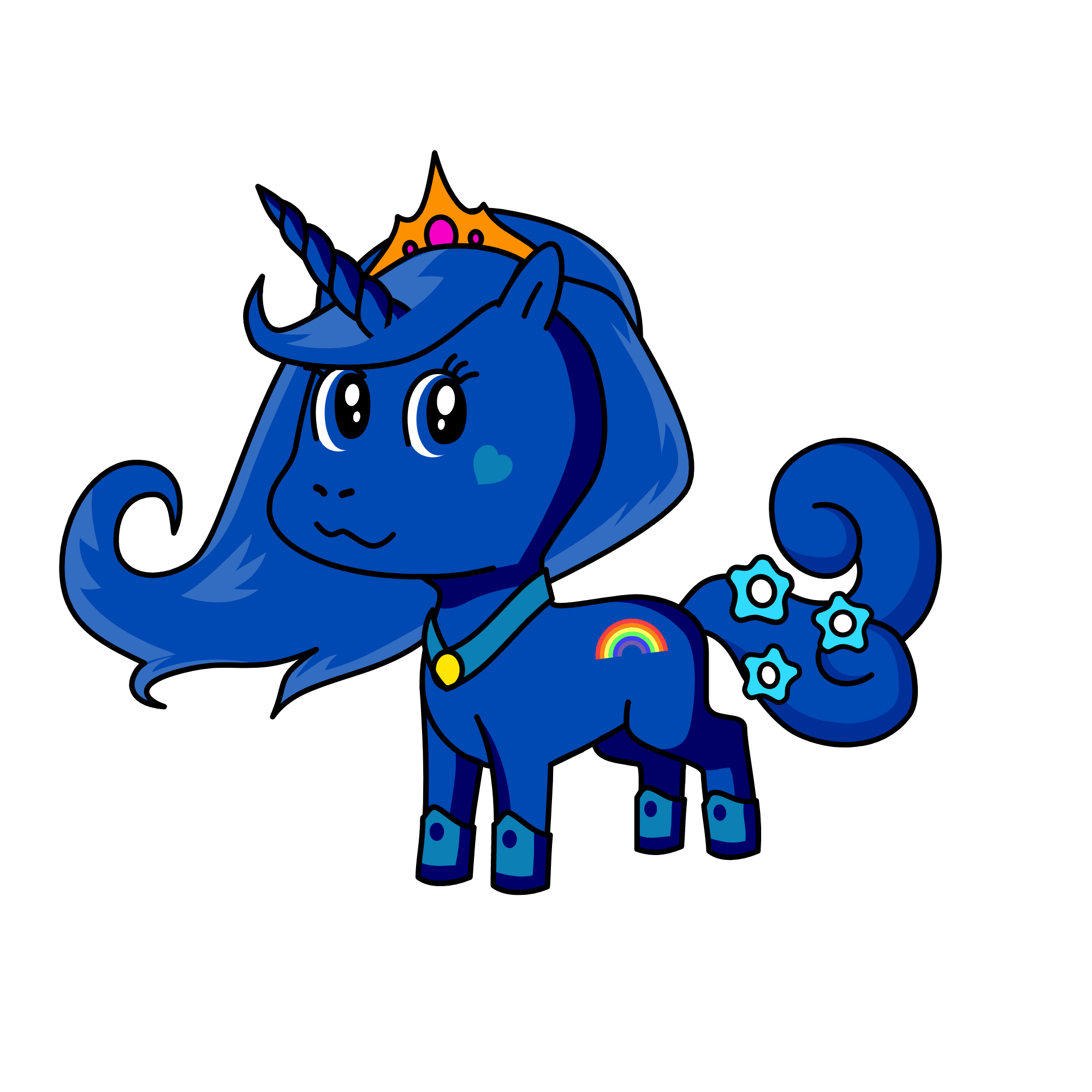 queen, the unicorn