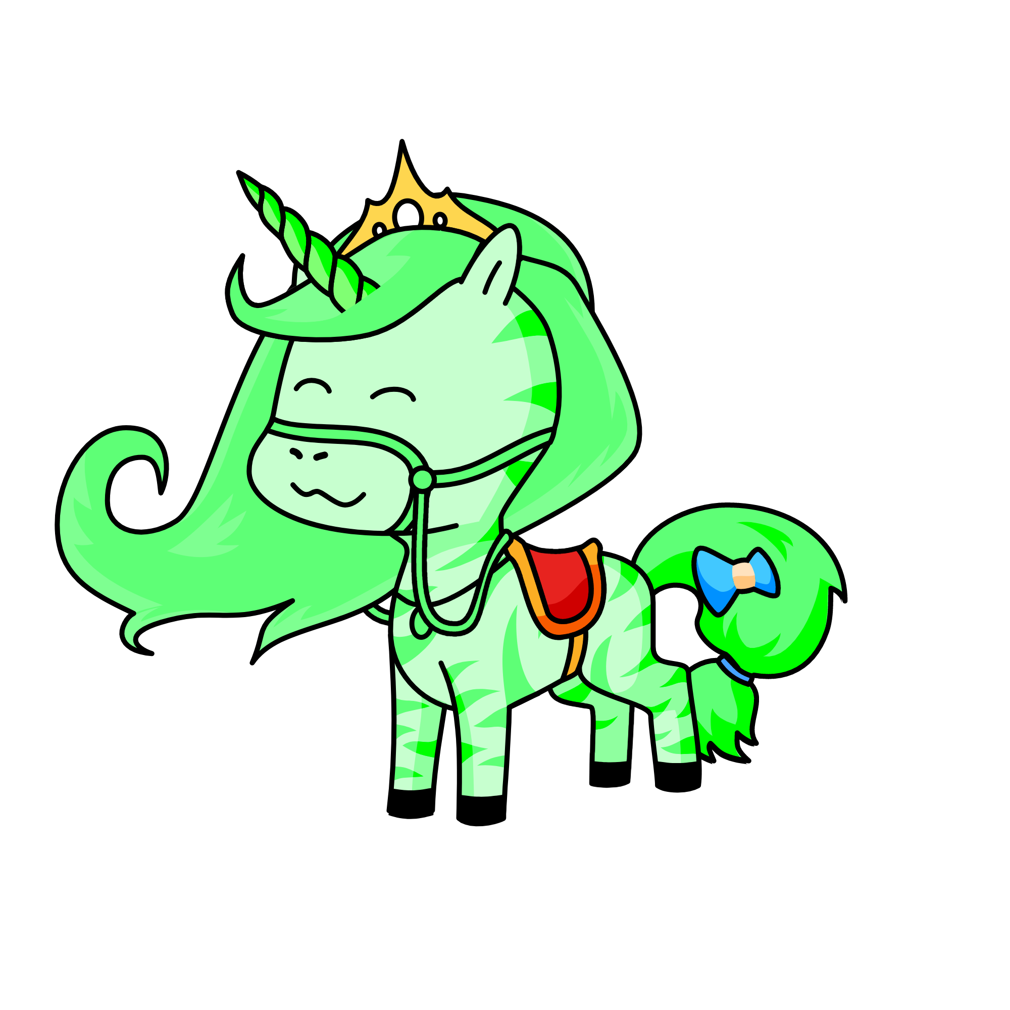 Rory the Nature Queen, the unicorn