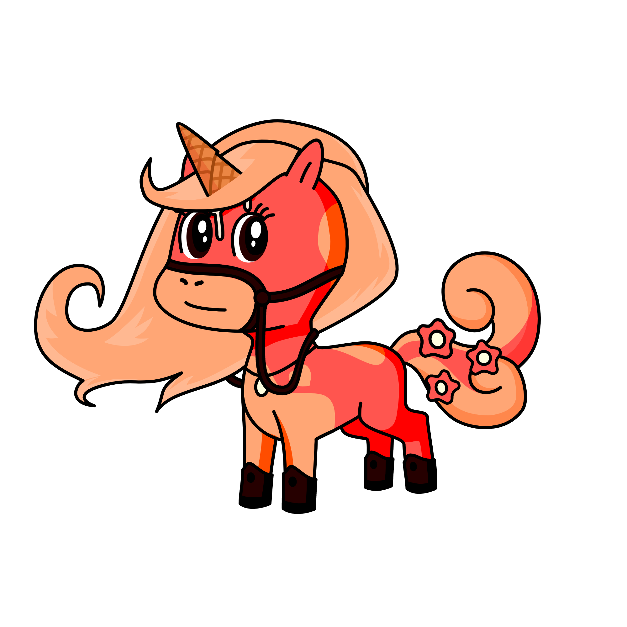 Cherry, the unicorn