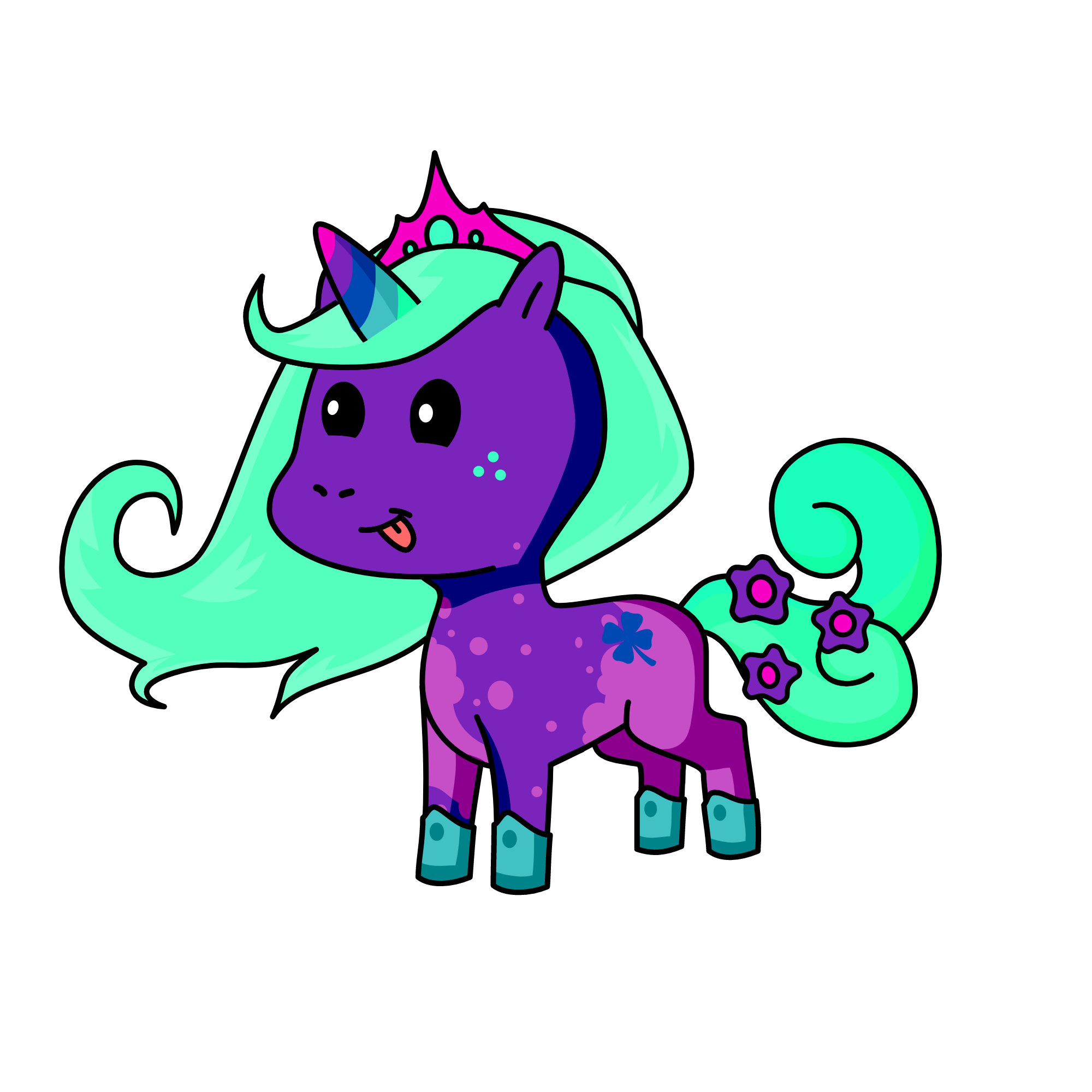 cici, the unicorn