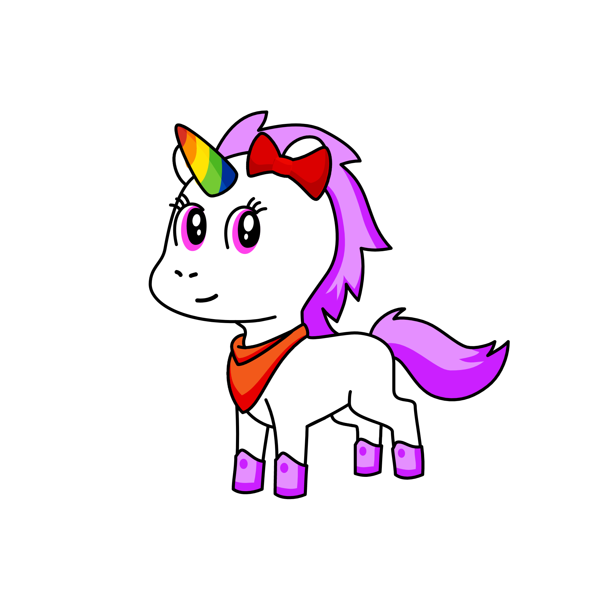 Pixy, the unicorn