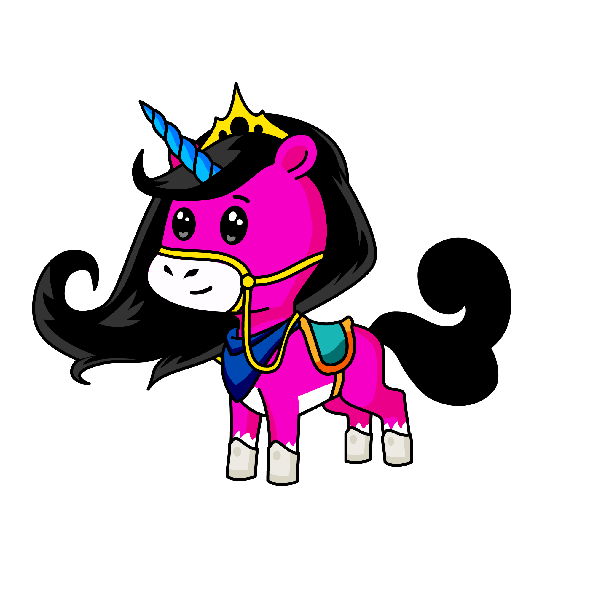 Dark horse, the unicorn