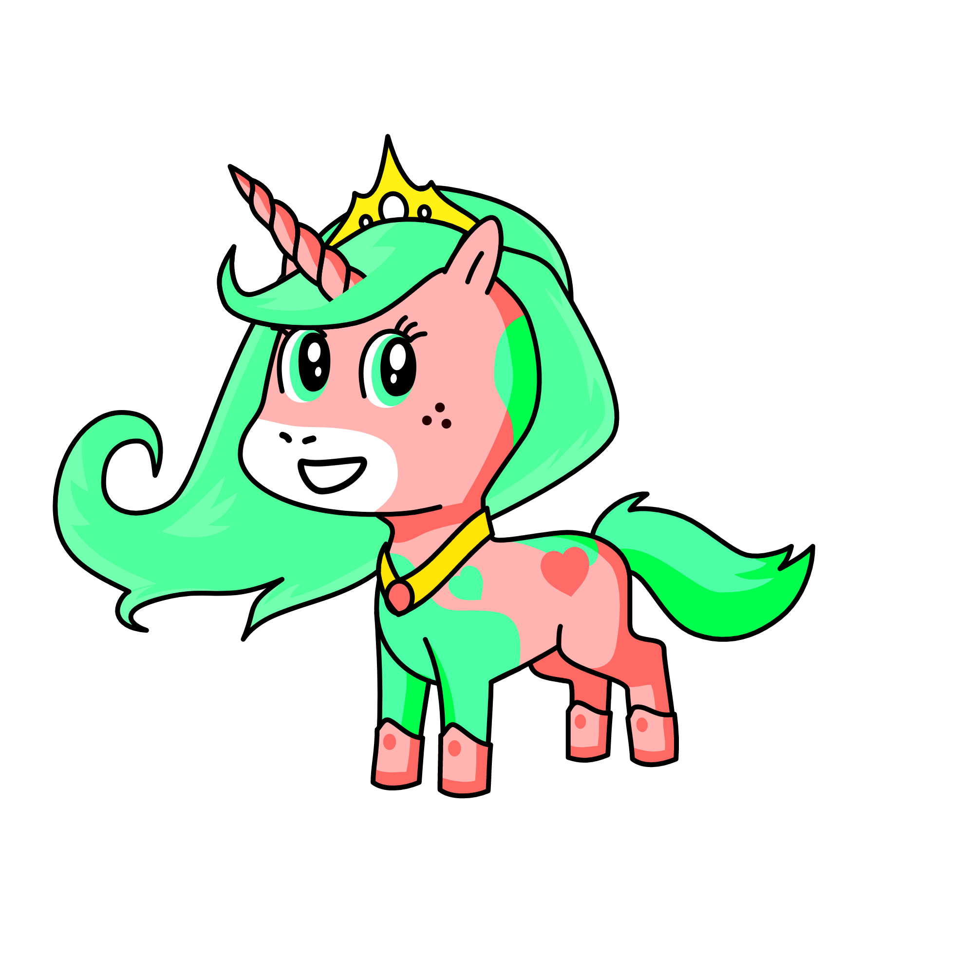 Sugar, the unicorn