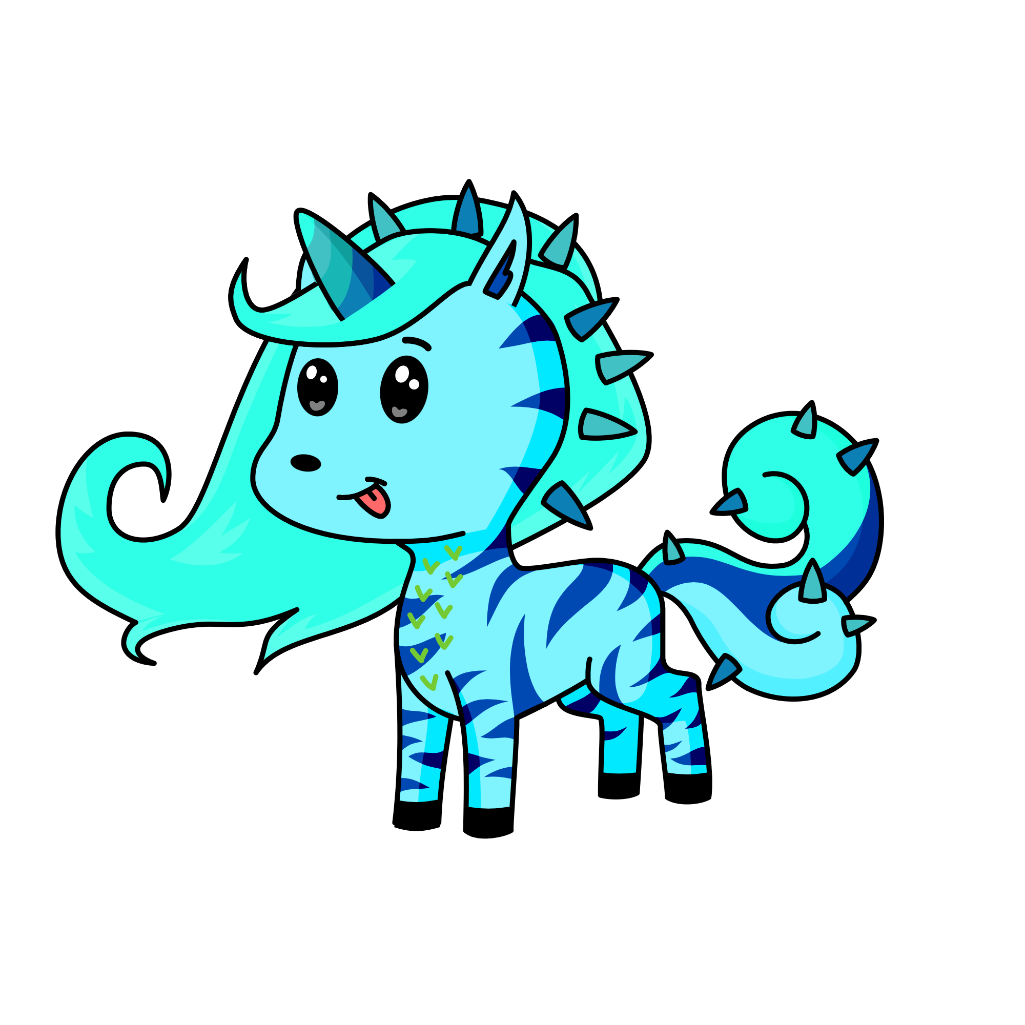 Aquatica, the unicorn