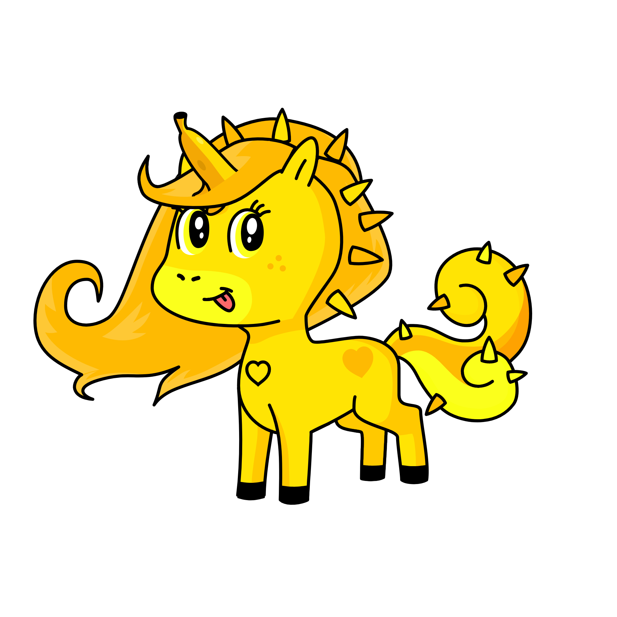 YELLOW, the unicorn