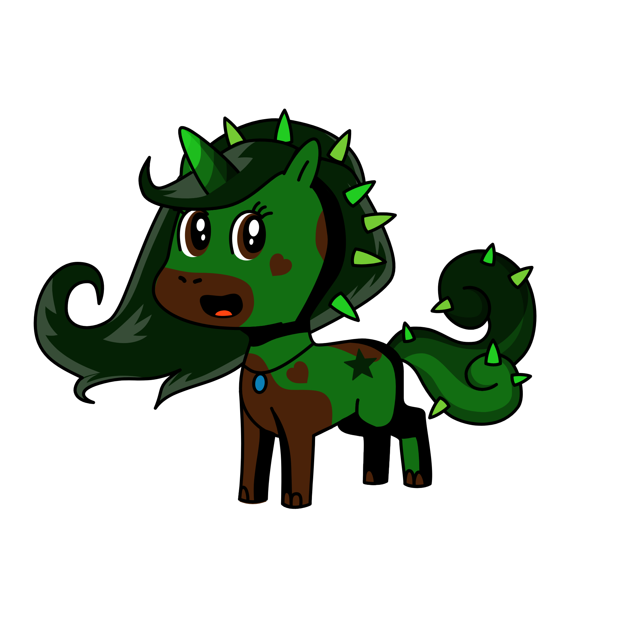 Evergreenn, the unicorn