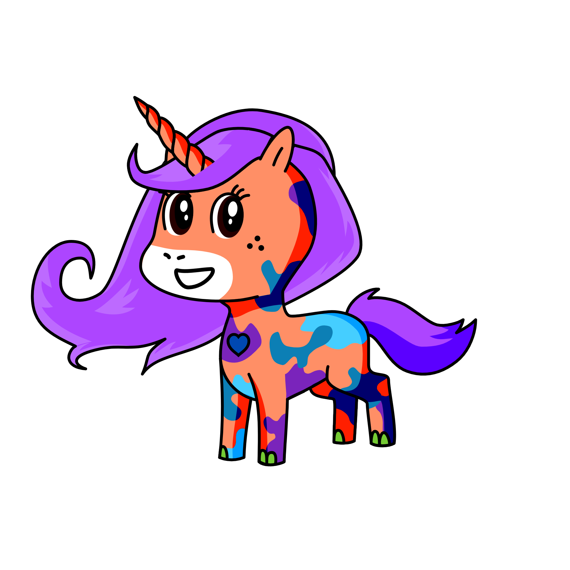skittes, the unicorn