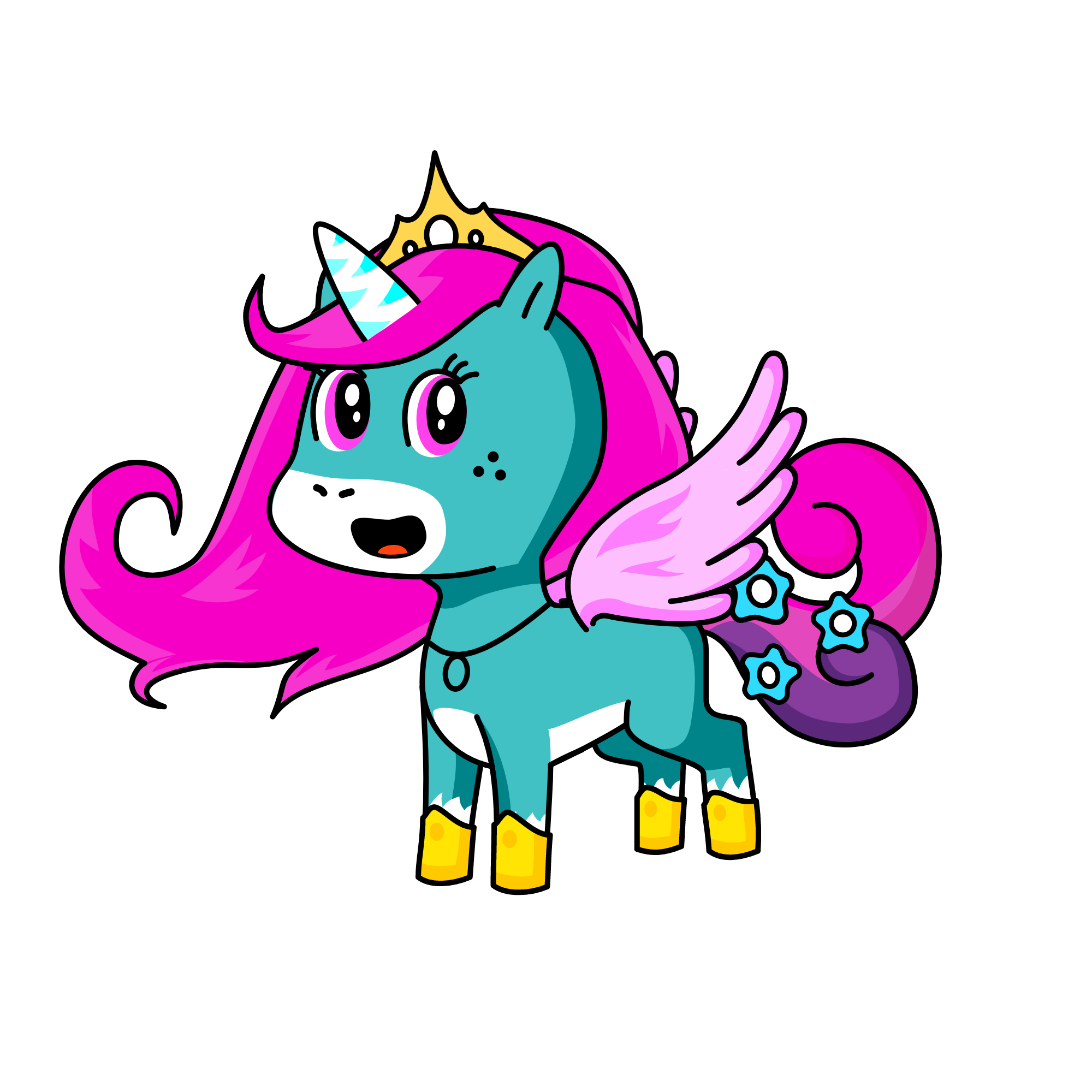 Elas, the unicorn