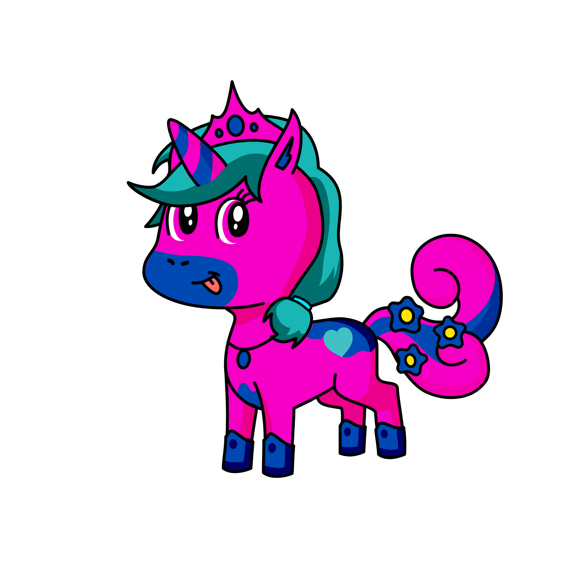 emly, the unicorn